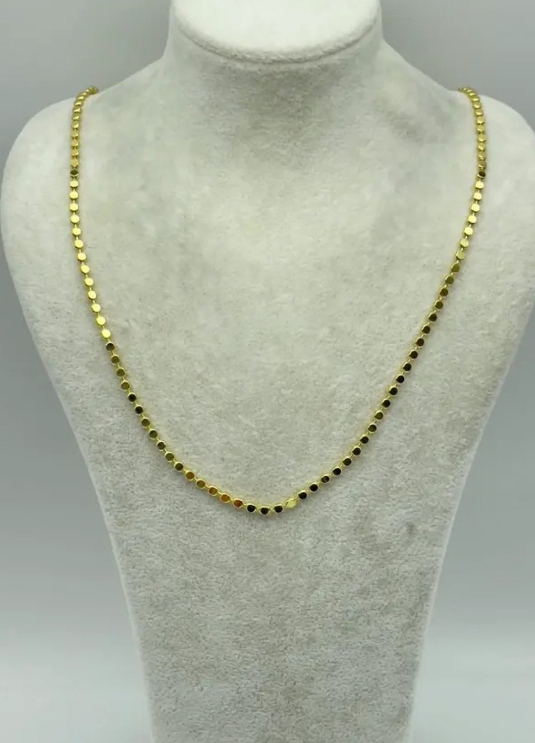Çelik Gold Ezme Kolye 60cm - 25-clkk284
