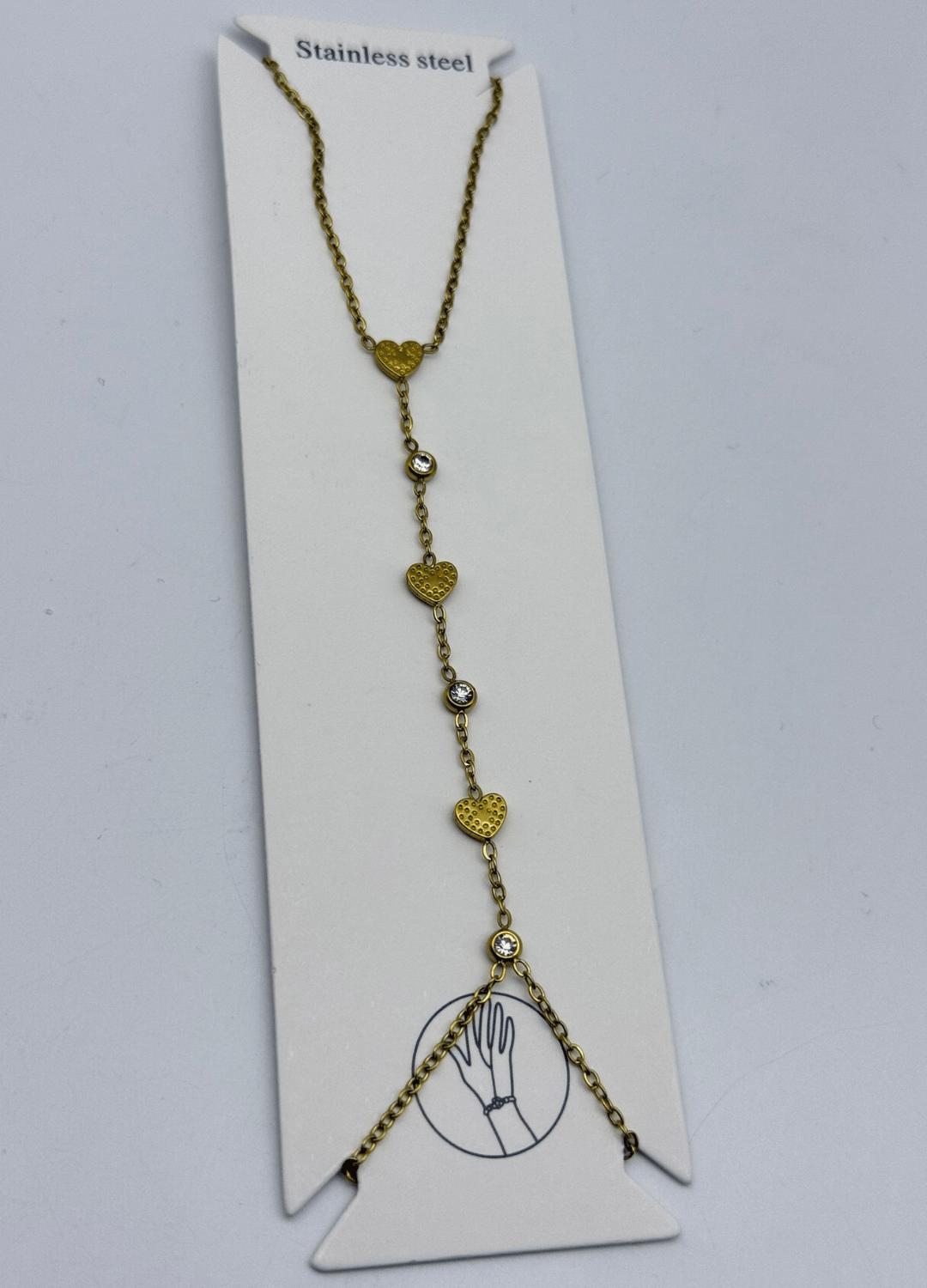 Çelik Gold Taşlı Kalp Şahmeran - 26shm20