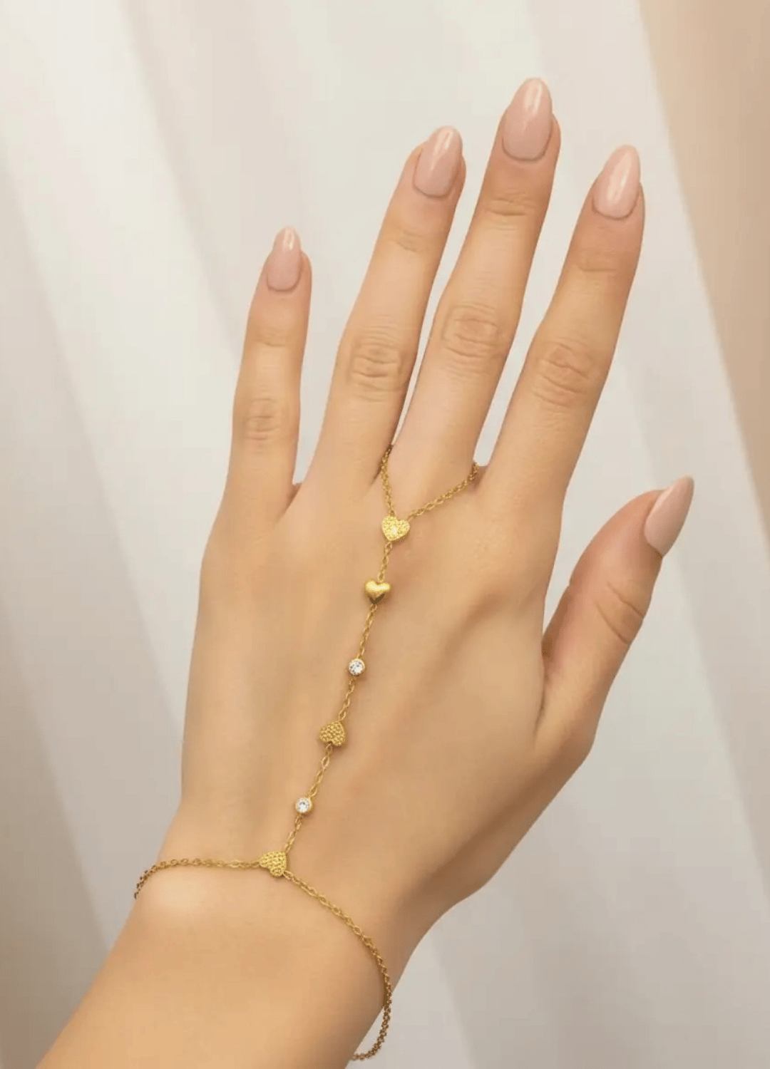 Çelik Gold Taşlı Kalp Şahmeran - 26shm20