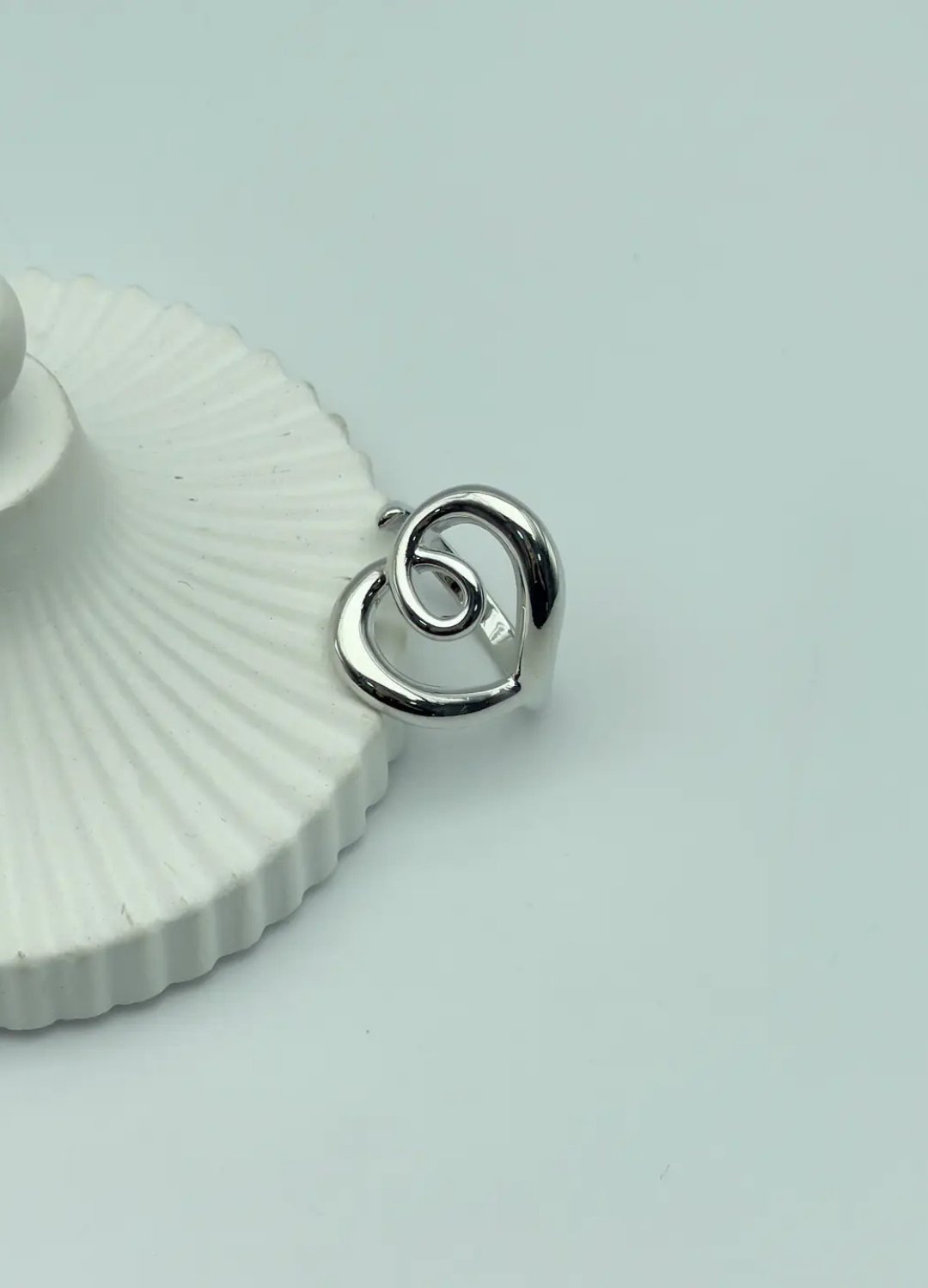 Çelik Silver Ayarlanabilir Yüzük - 25yzk130
