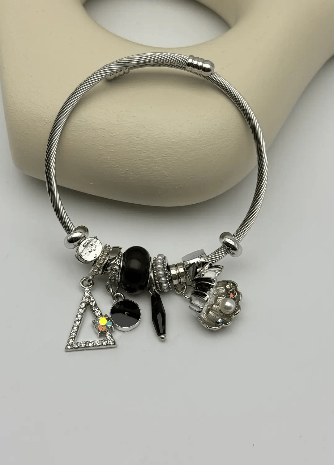 Çelik Silver Pandora Bileklik - 25-blk288