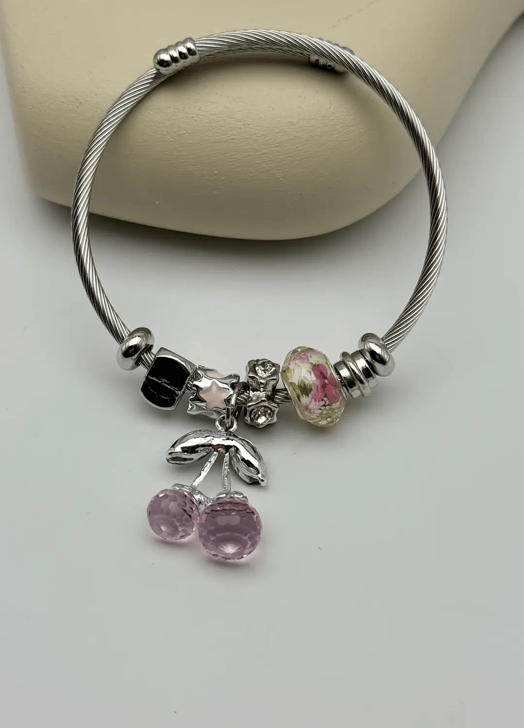 Çelik Silver Pandora Bileklik - 25-blk295