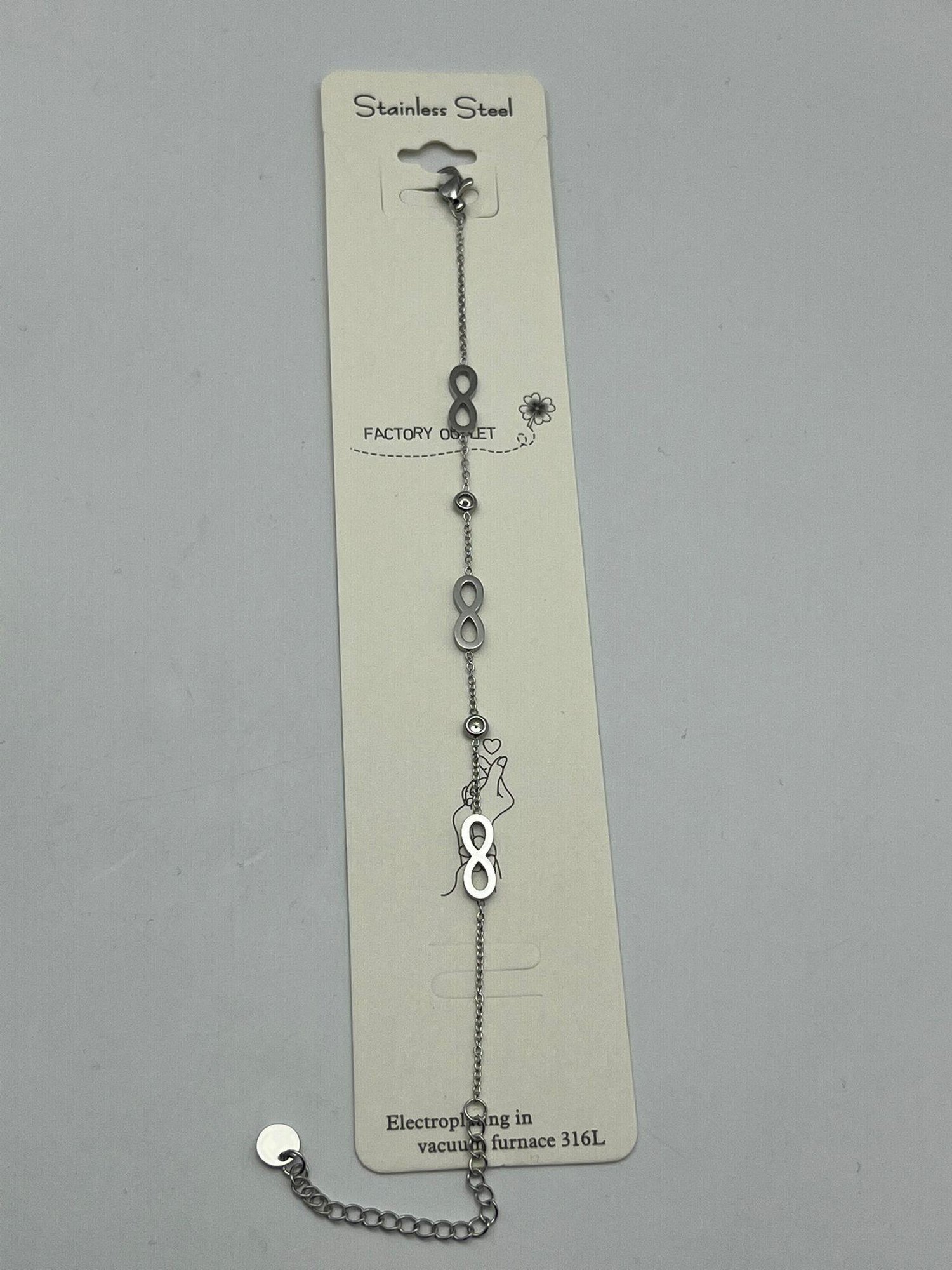 Çelik Silver Sonsuzluk Halhal - 25hal19