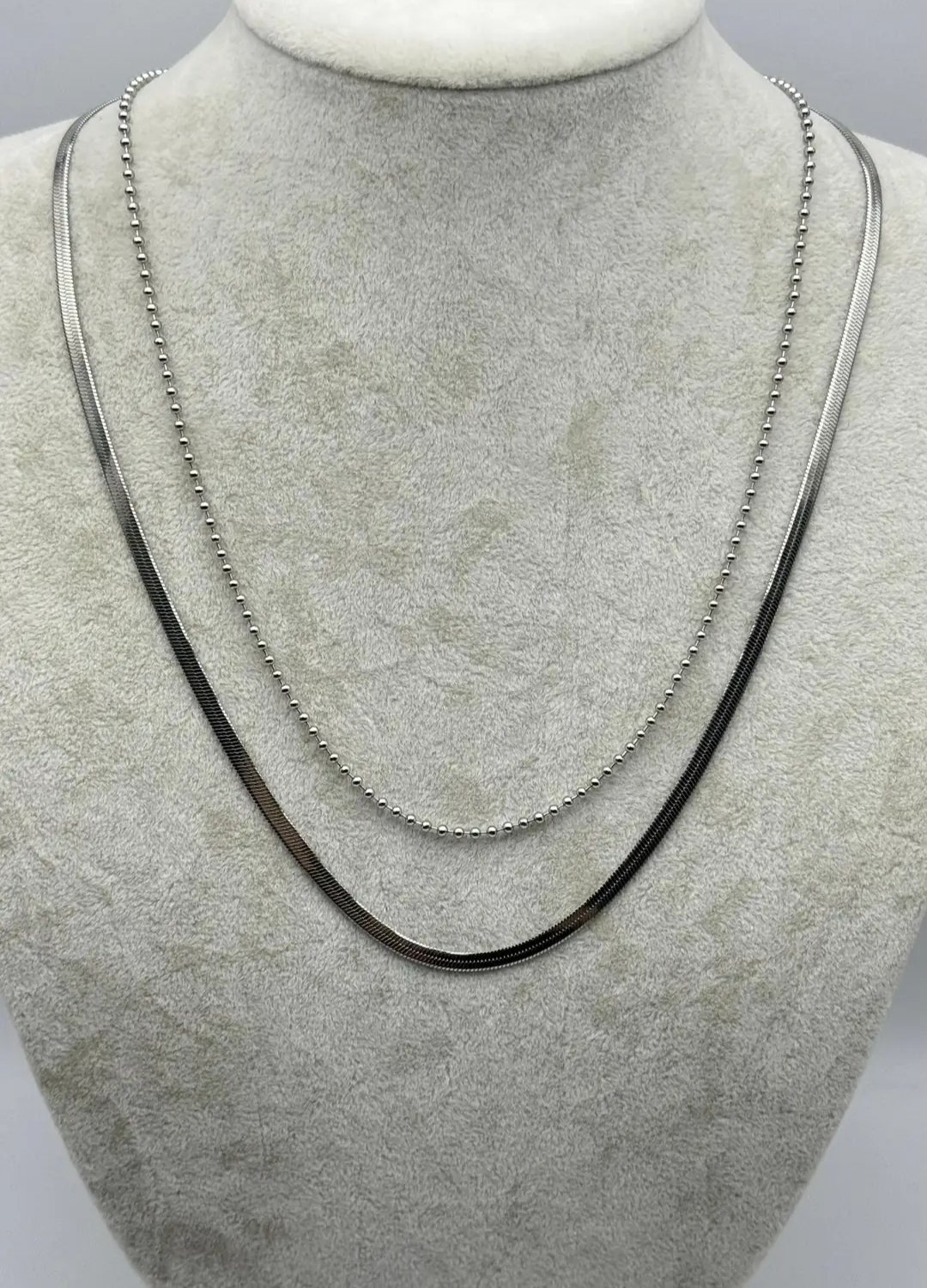 Çelik Silver Zincir İtalyan Kolye 3mm - 25-clkk265