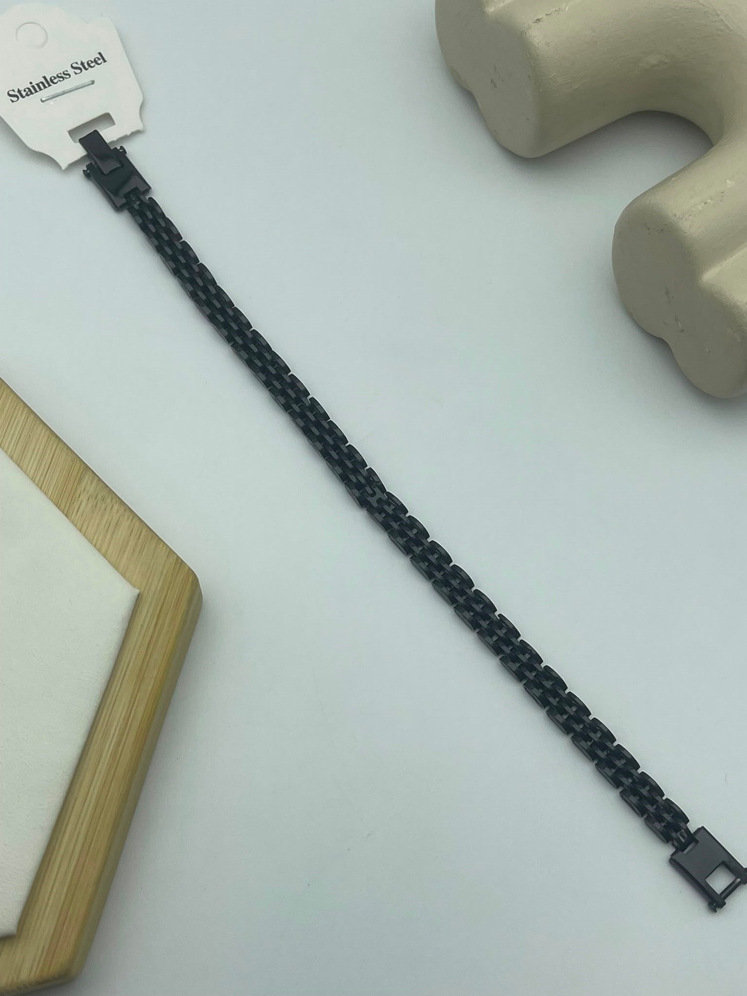 Çelik Siyah Erkek Rolex Bileklik