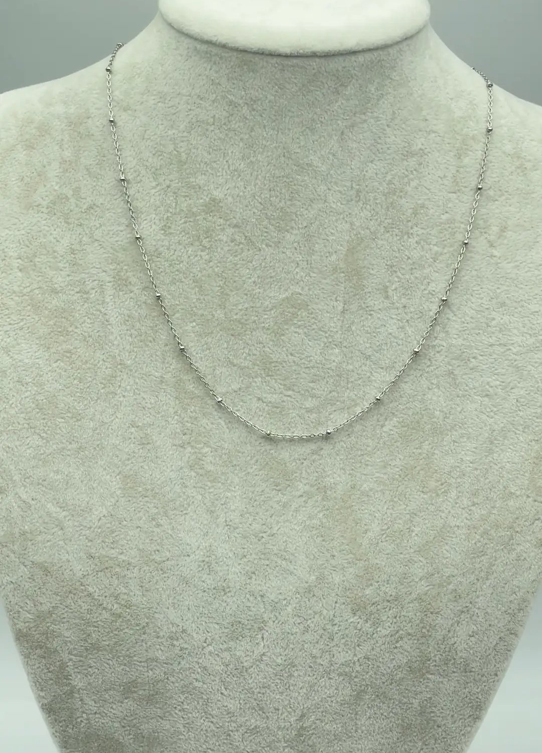 Çelik Zincir Kolye 45cm