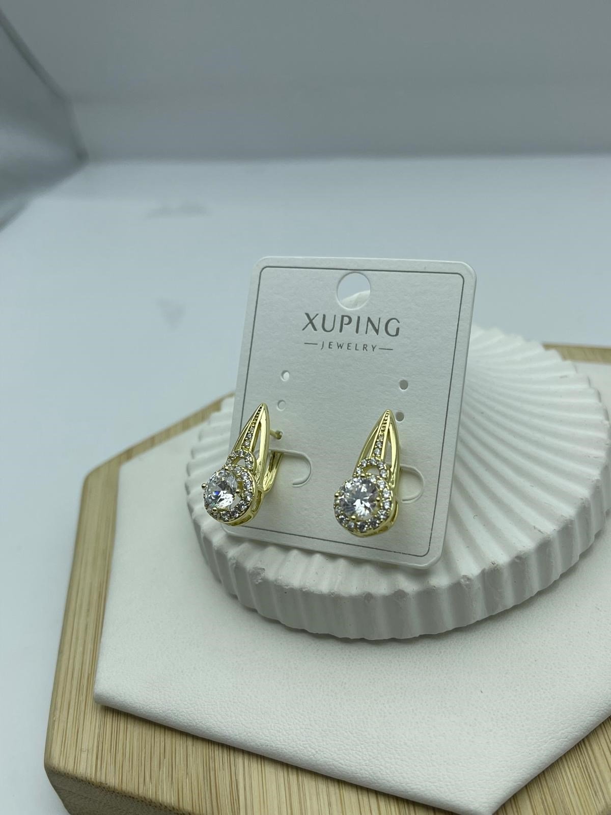 damla ışıltılı xuping gold küpe 26xpkp98