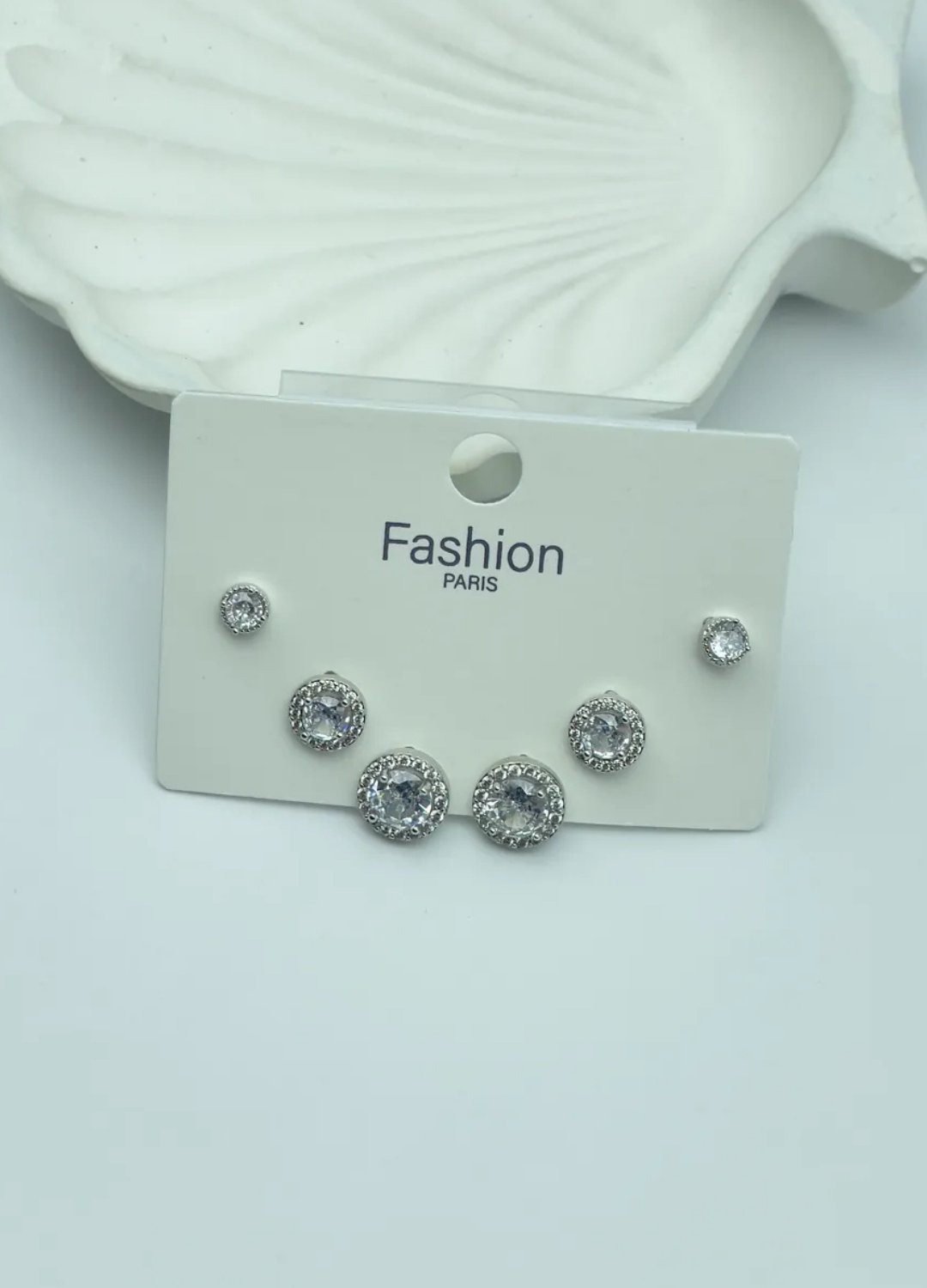 Vip Silver 6'lı Kalp Küpe - 25-vip125