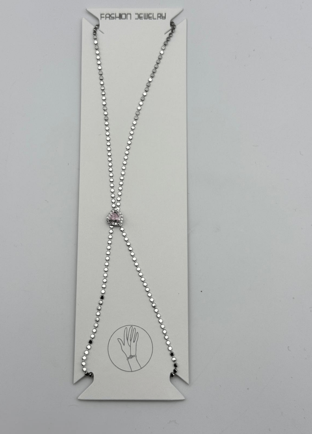 Vip Silver Pembe Kalp Taşlı Tasarım Şahmeran - 26shm54