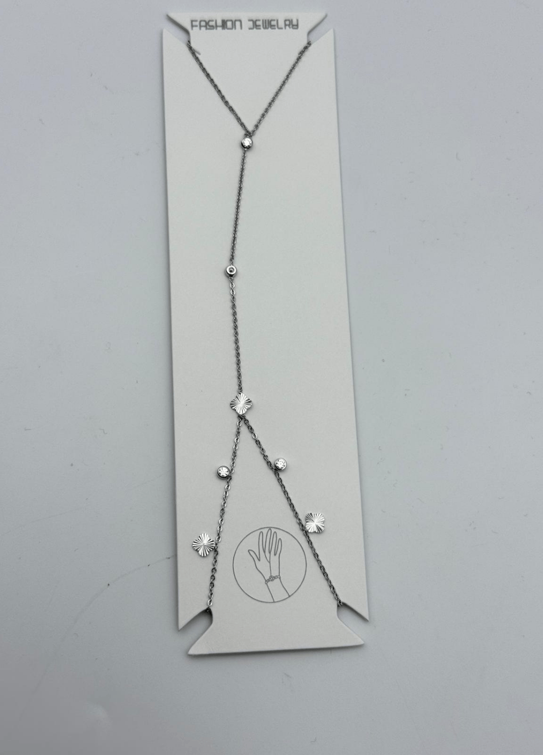 Vip Silver Yonca Mini Taşlı Tasarım Şahmeran - 26shm53