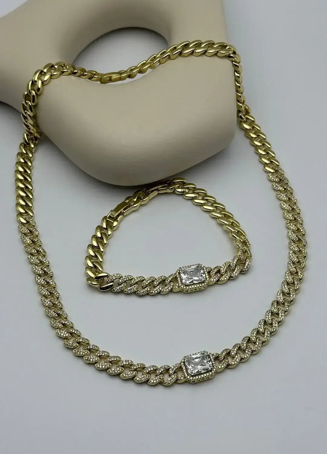 Xuping Gold Baget Taşlı Set - 25-xps14