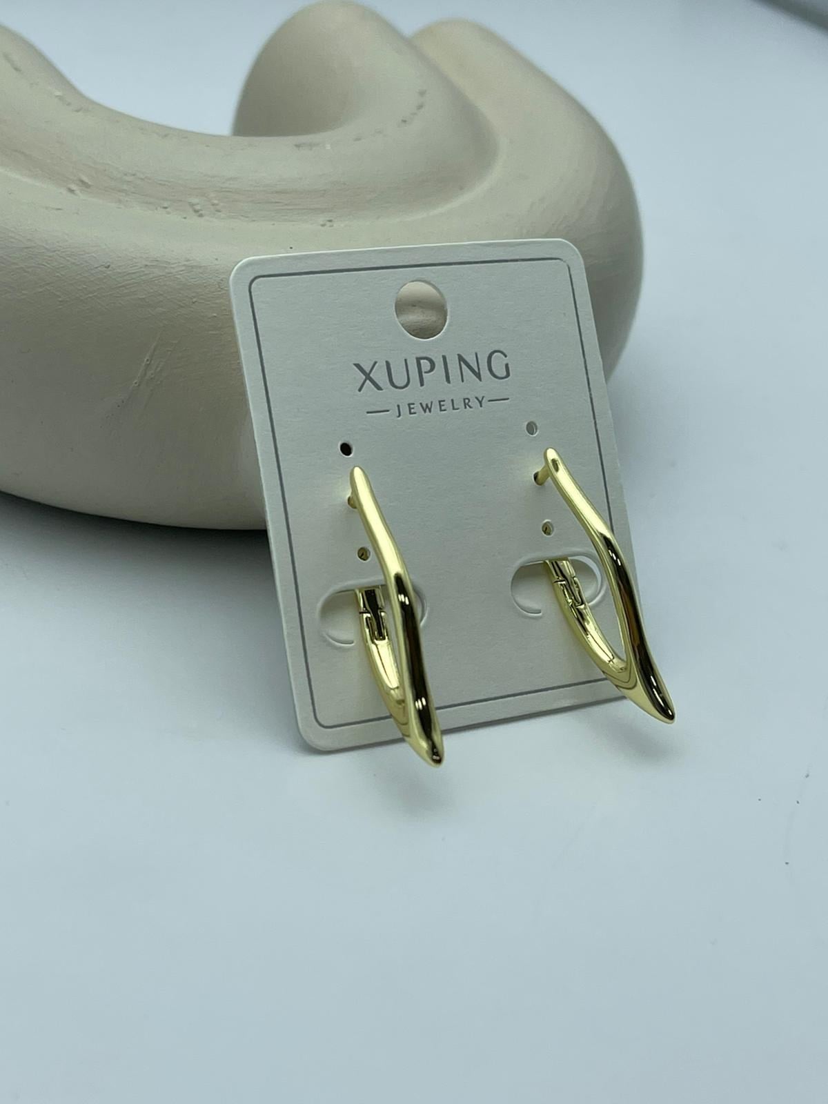 Xuping Gold Çelik Kanat Küpe - 26xpkp08