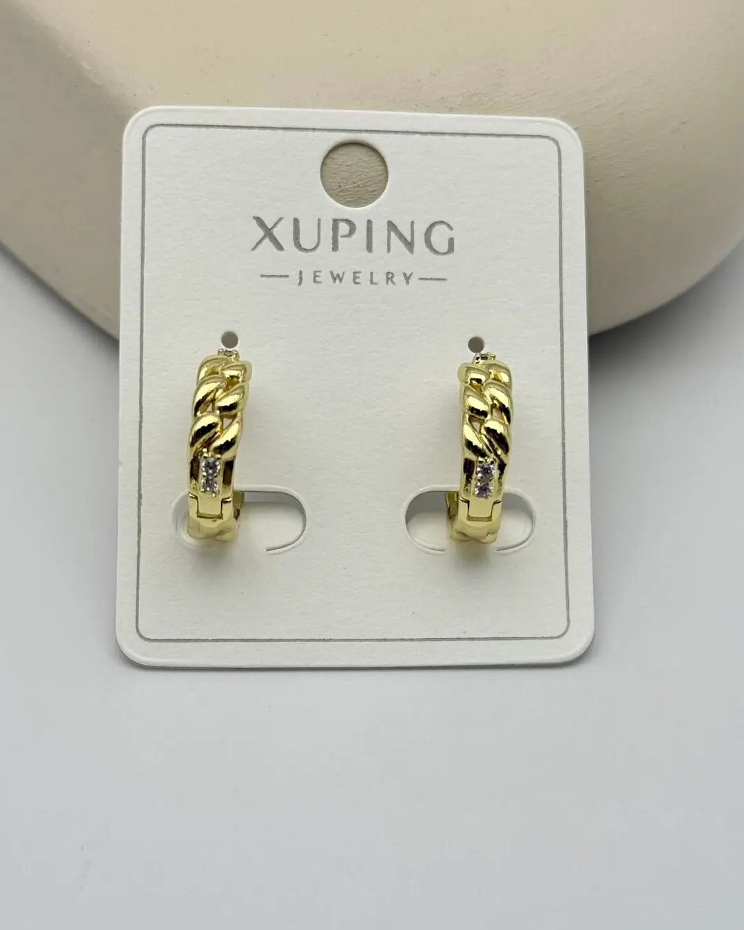 Xuping Gold Halka Küpe 25-xpkp181