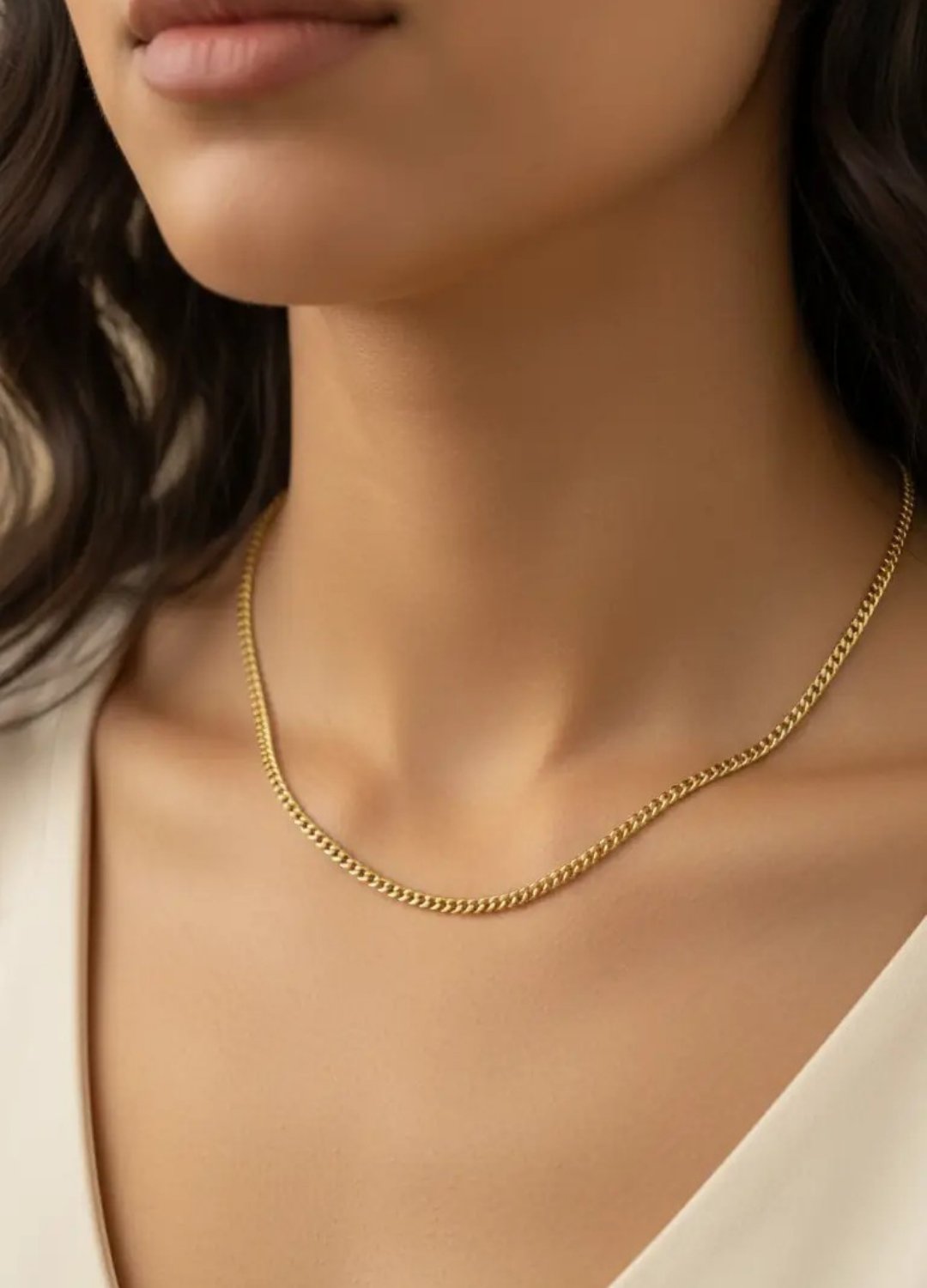 Xuping Gold Halka Zincir - 25-xpk35