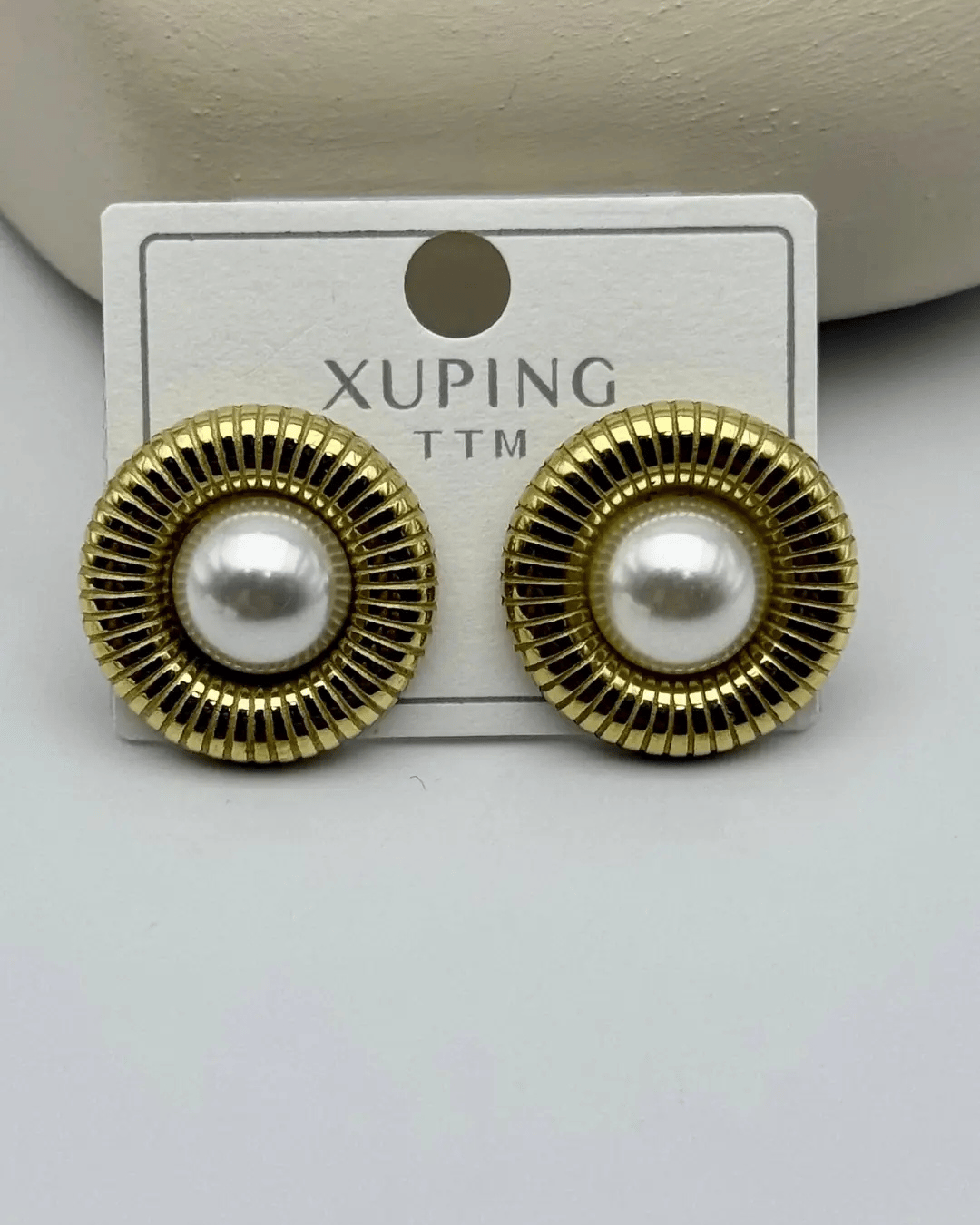 Xuping Gold İncili Küpe - 25-xpkp267