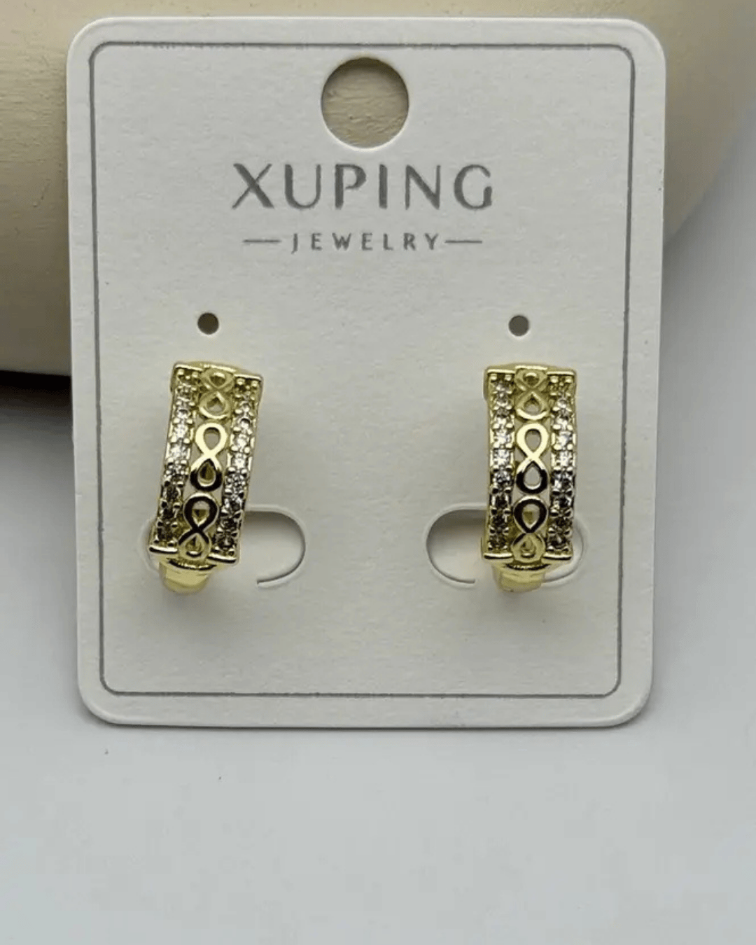 Xuping Gold Sonsuzluk Detay Küpe -  25-xpkp250