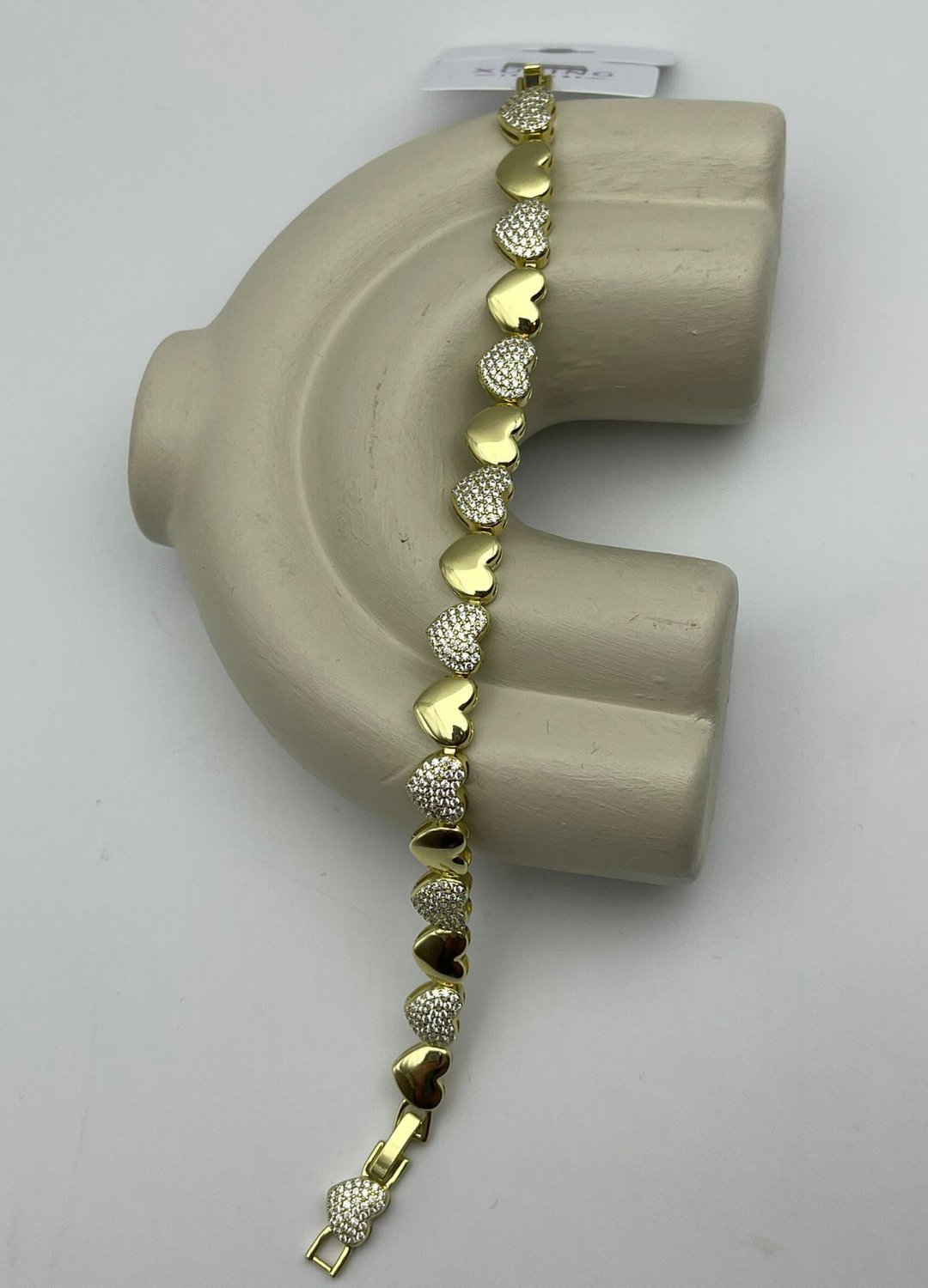 Xuping Gold Taşlı Kalp Bileklik - 26xpb08