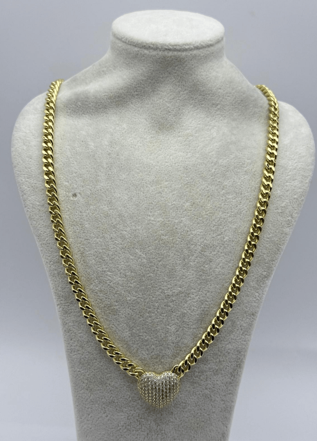 Xuping Gold Taşlı Kalp Kolye - 26xpk02