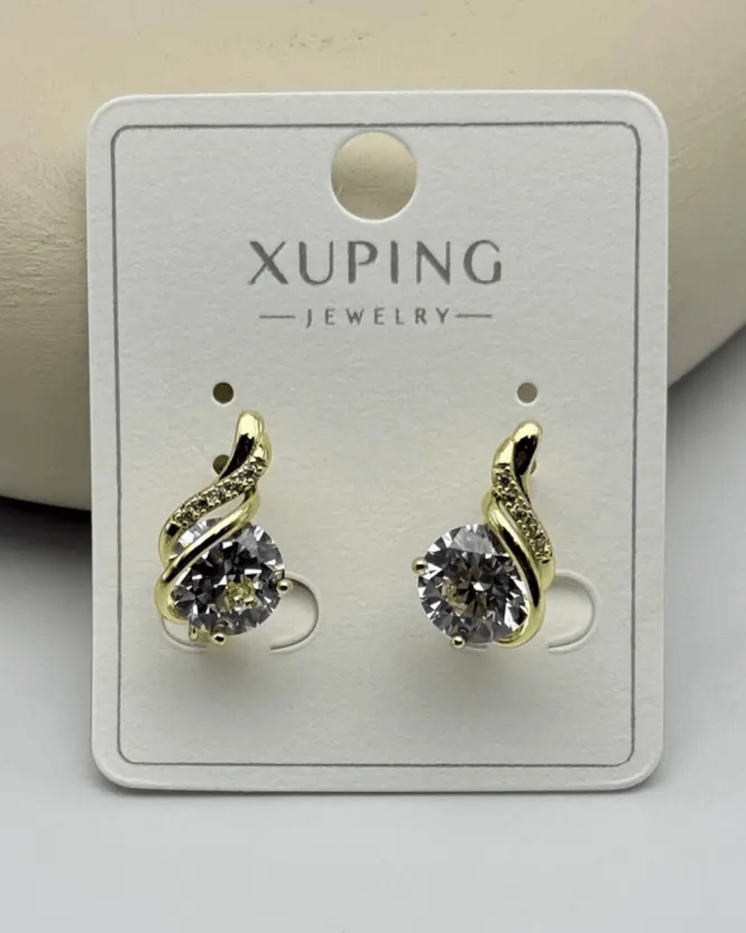 Xuping Gold Taşlı Küpe - 25-xpkp244