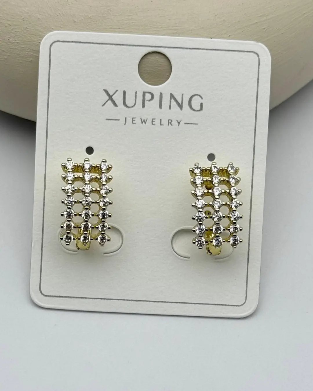 Xuping Gold Taşlı Küpe - 25-xpkp328