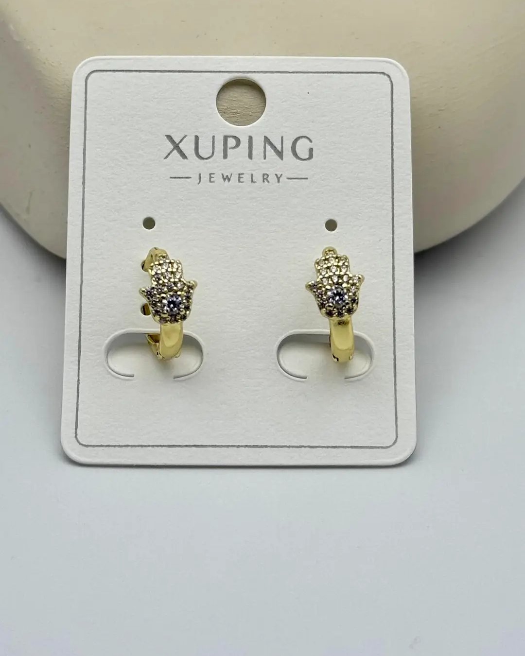 Xuping Gold Taşlı Mini Küpe - 25-xpkp179