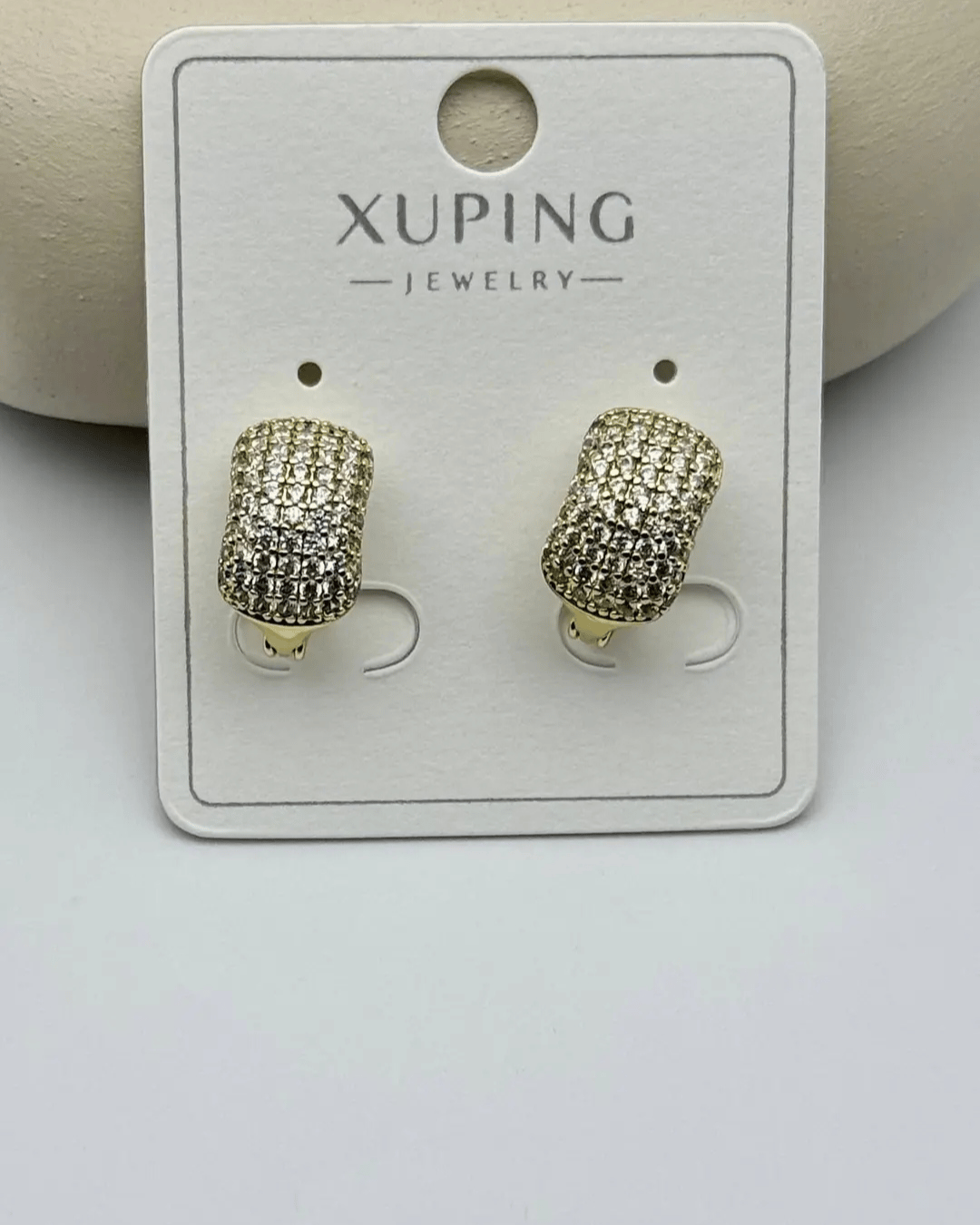 Xuping Gold Taşlı Mini Küpe - 25-xpkp264