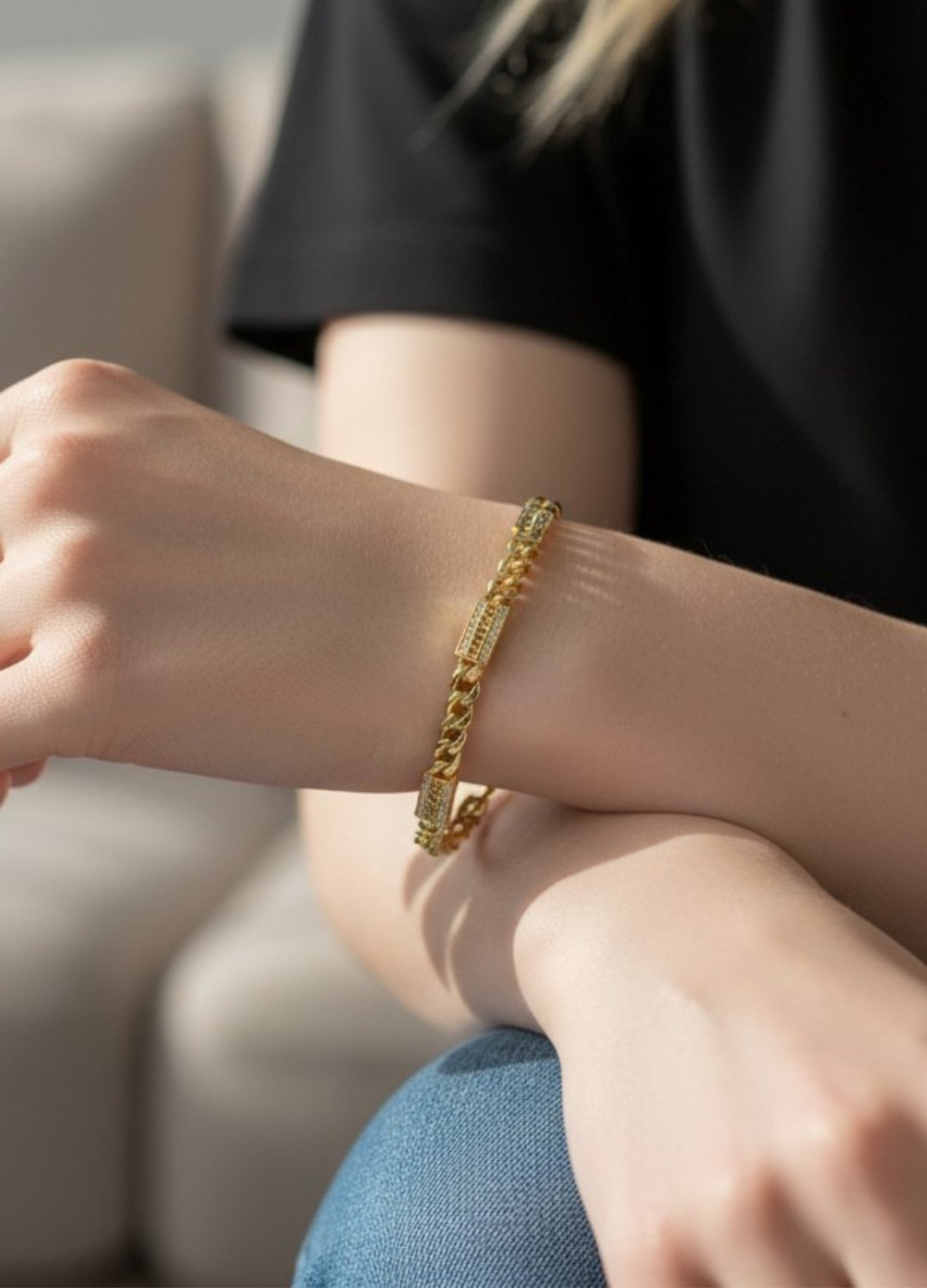 Xuping Gold Taşlı Royal Heritage Bileklik - 26xpb28