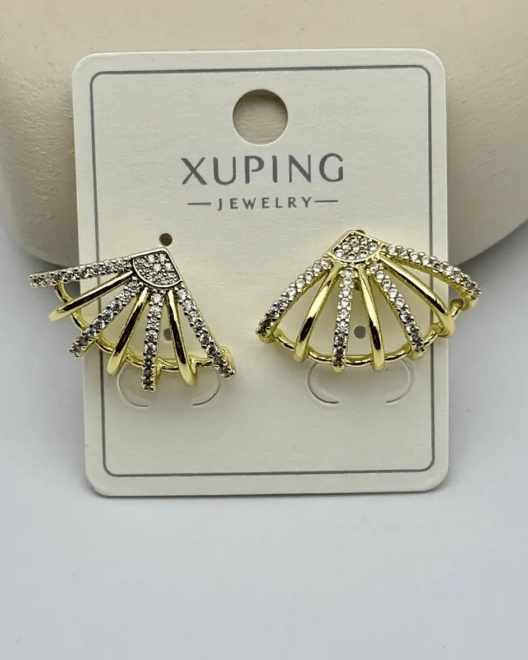 Xuping Gold Taşlı Tasarım Küpe - 25-xpkp294