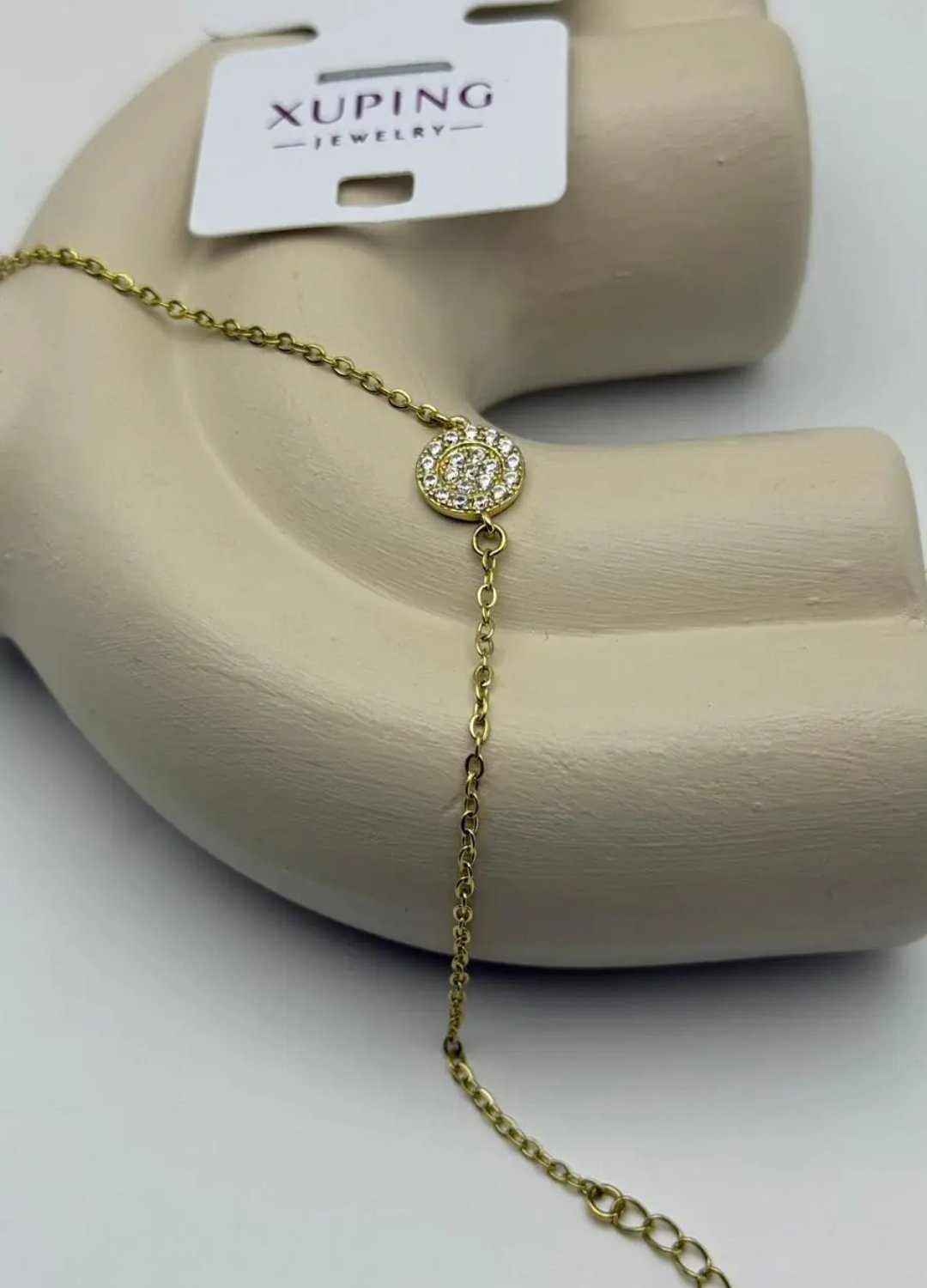 Xuping Gold Taşlı Zincir Bileklik 25 -xpb34