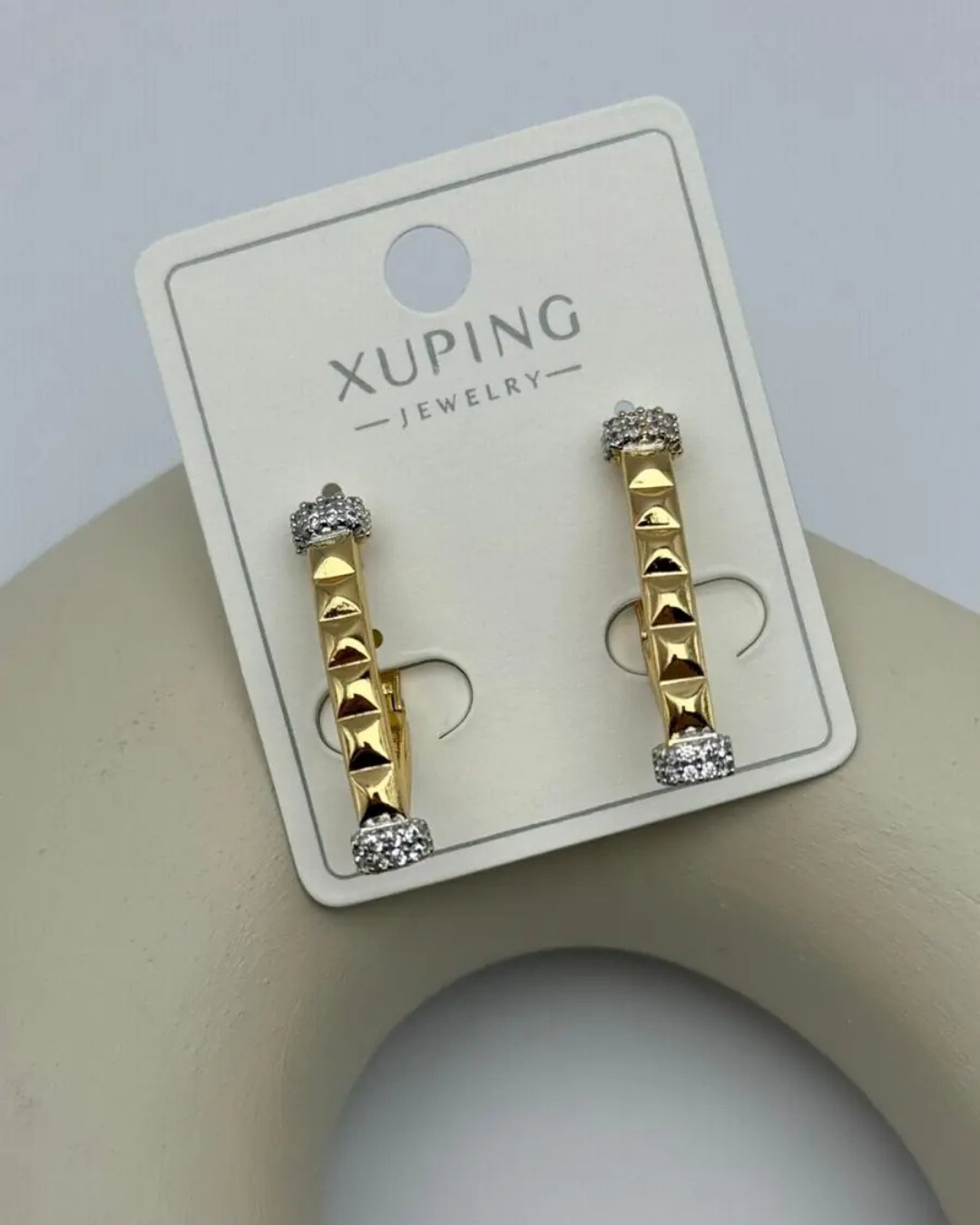 Xuping Rose Tasarım Küpe 25-xpkp116