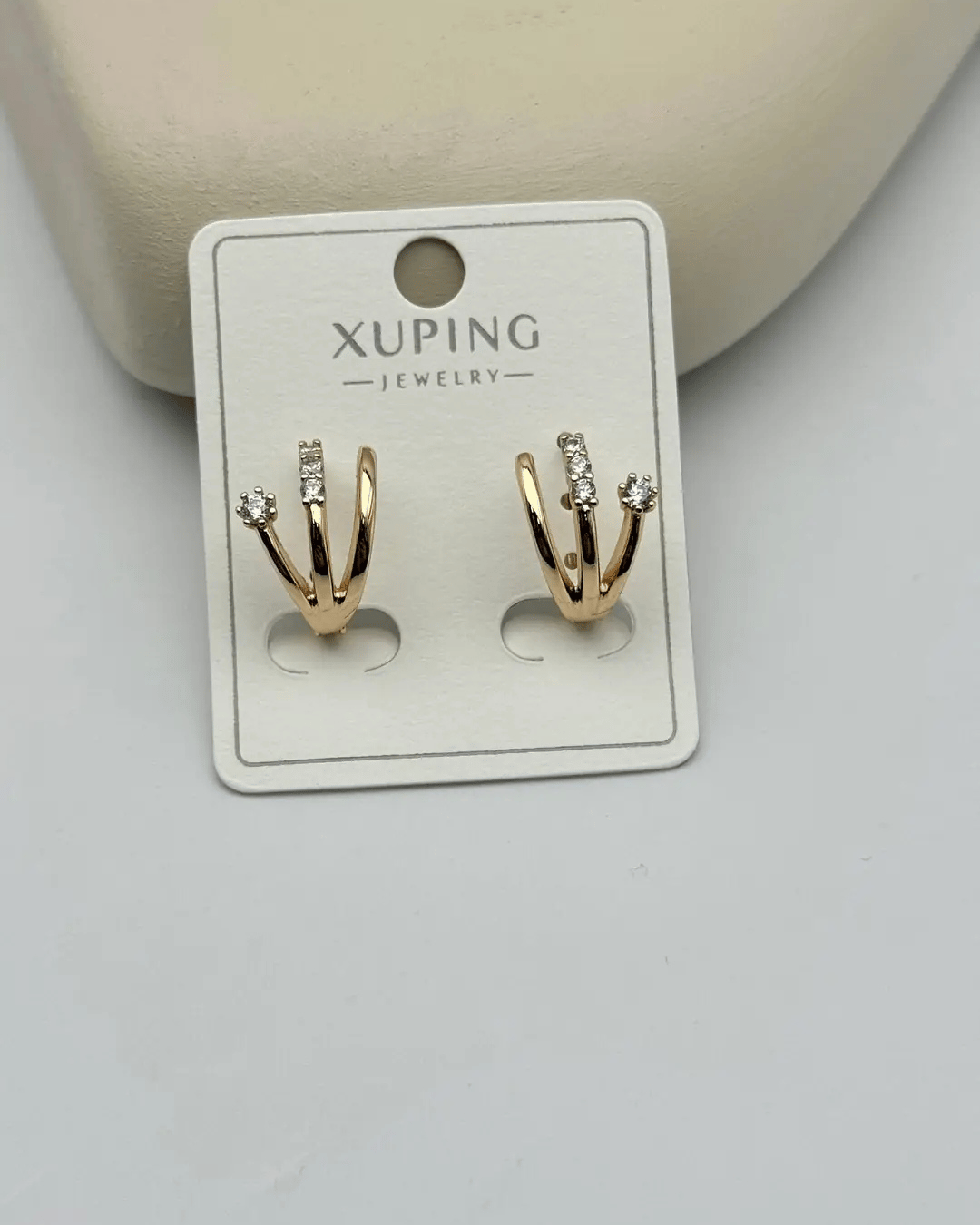 Xuping Rose Tasarım Küpe - 25-xpkp175