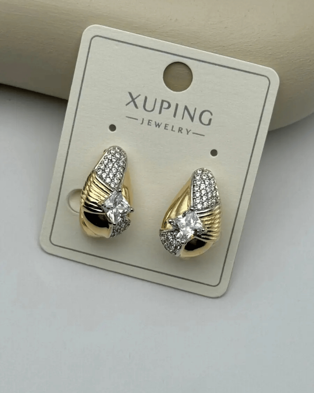 Xuping Rose Taşlı Damla Küpe 25-xpkp82
