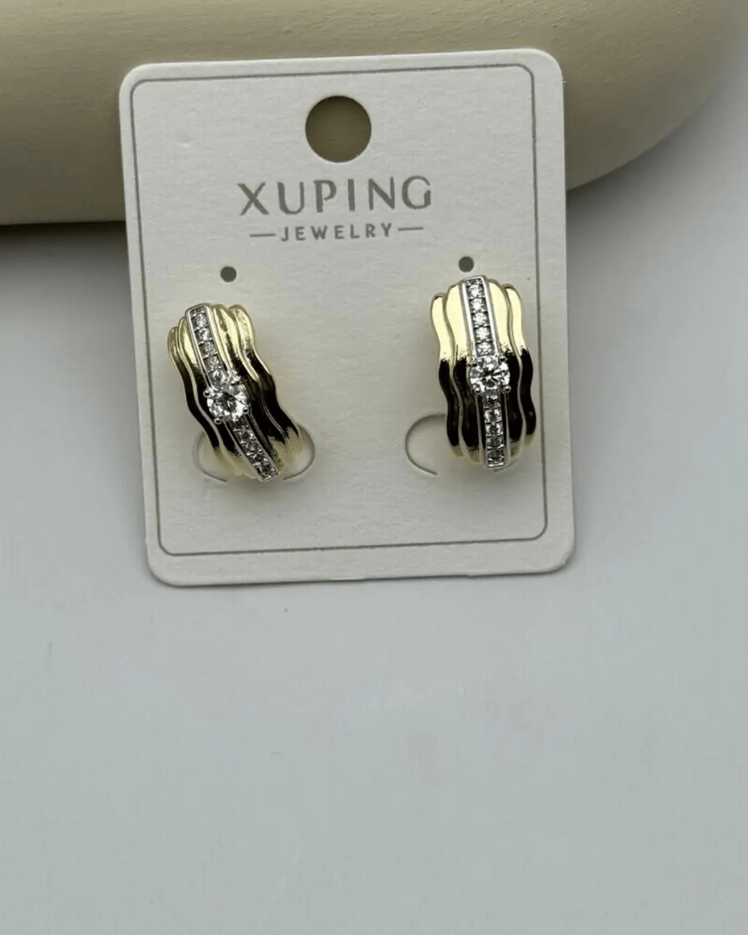 Xuping Rose Taşlı Küpe - 25-xpkp109