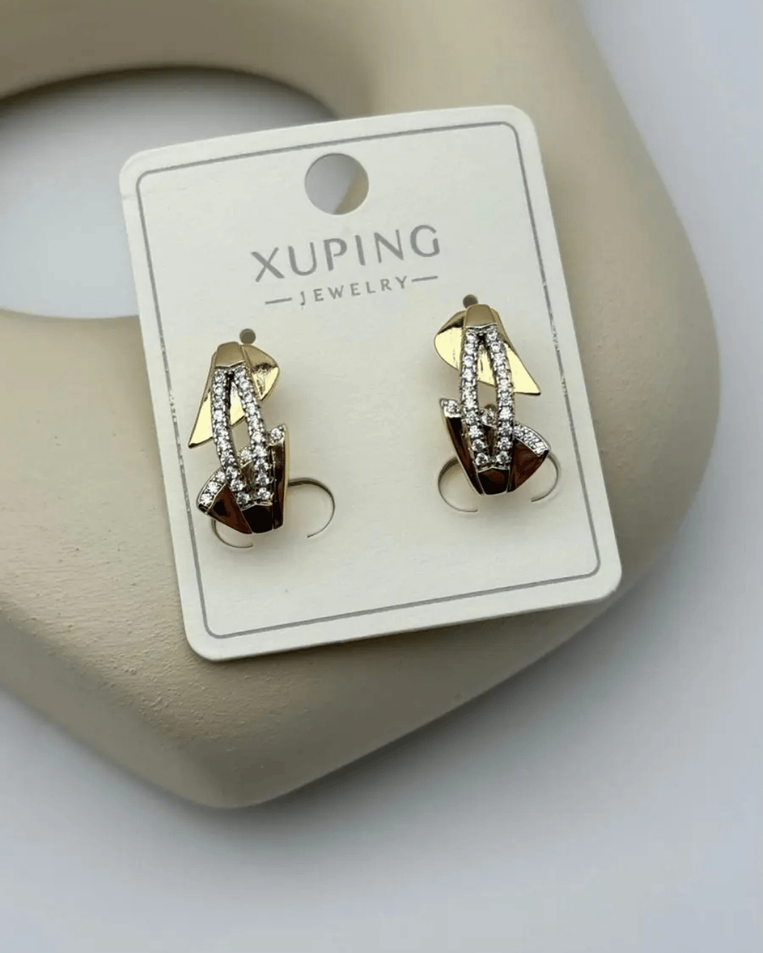 Xuping Rose Taşlı Küpe - 25-xpkp123