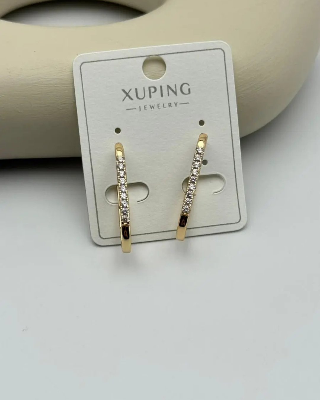 Xuping Rose Taşlı Küpe - 25-xpkp40