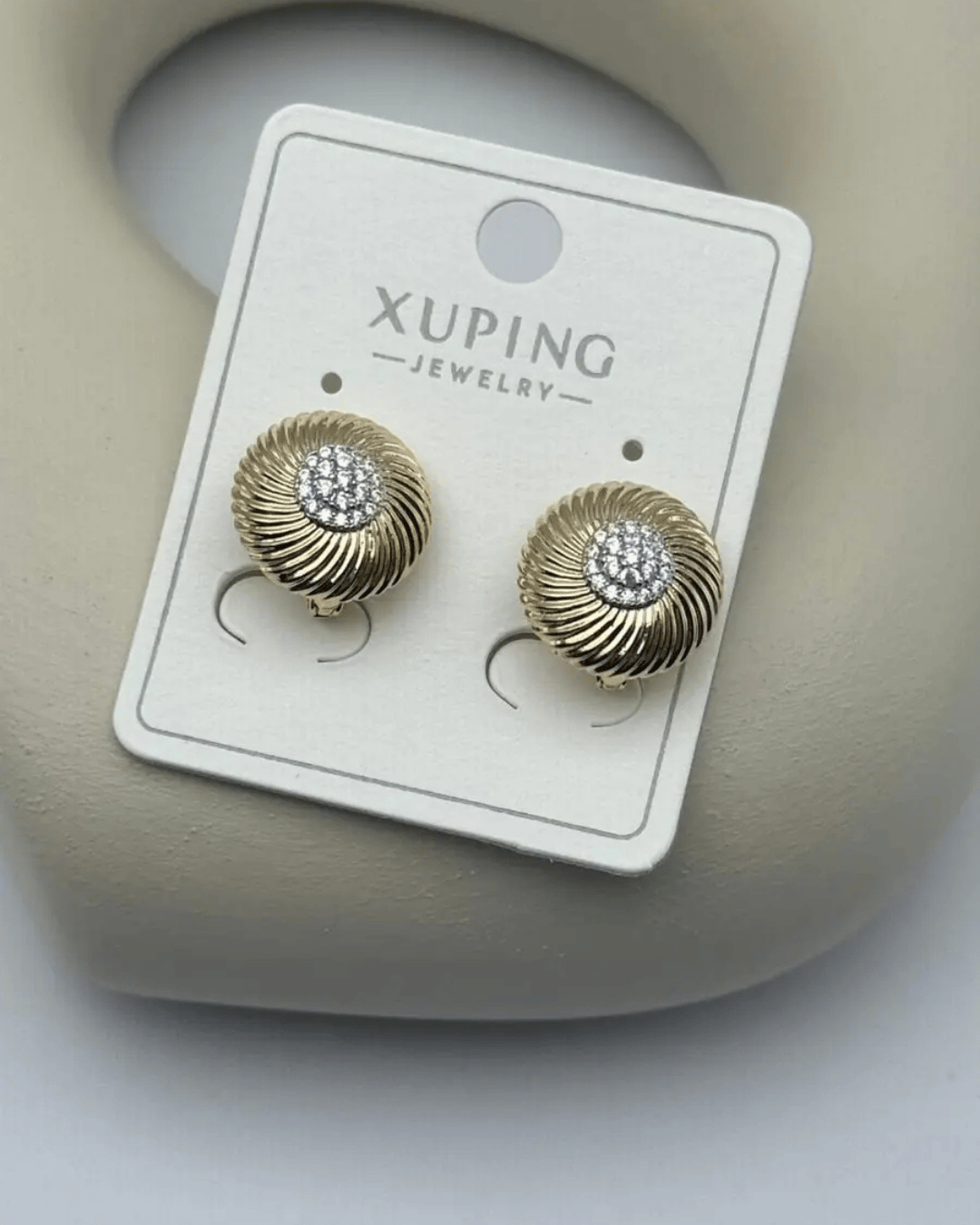 Xuping Rose Taşlı Mini Küpe - 25-xpkp128