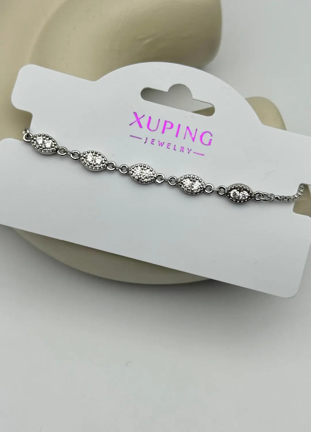 Xuping Silver Taşlı Asansörlü Bileklik - 25-xpb138