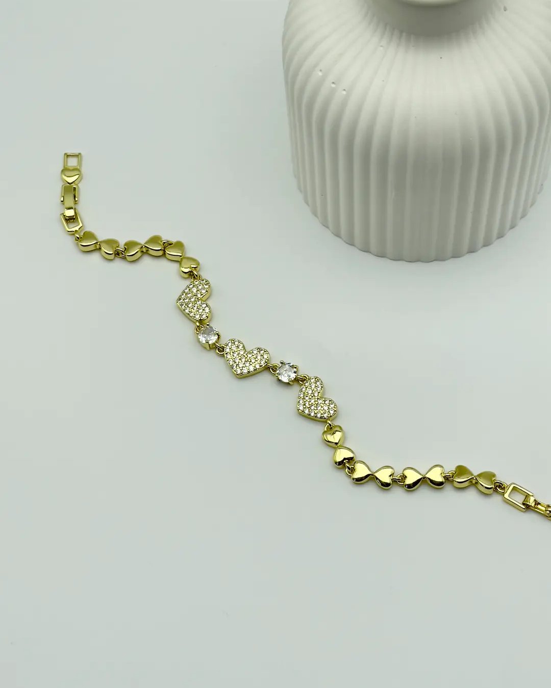 Xuping Ymz Gold Kalp Bileklik - 25-ymzb83