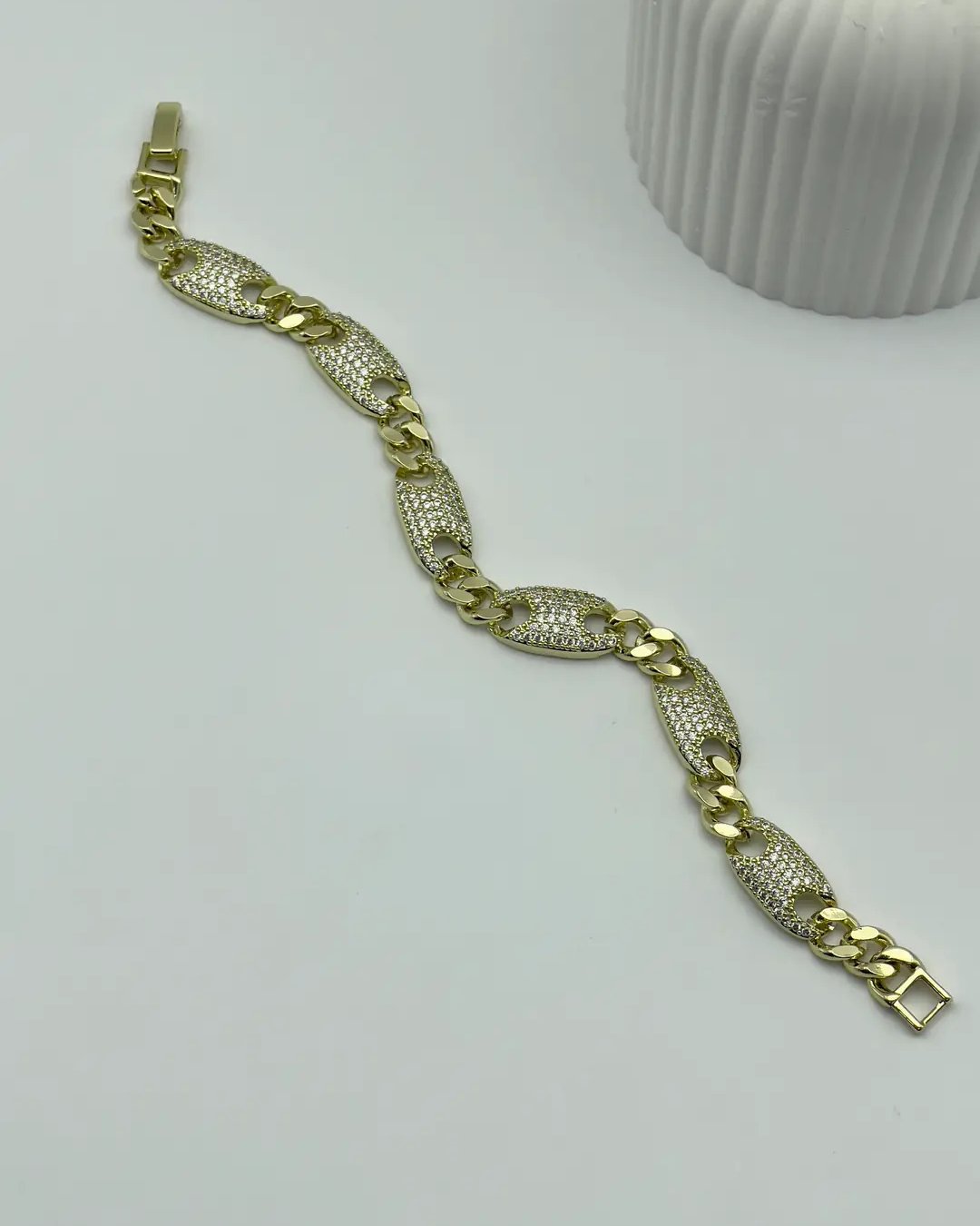 Xuping Ymz Gold Taşlı Gold Bileklik - 25-ymzb40