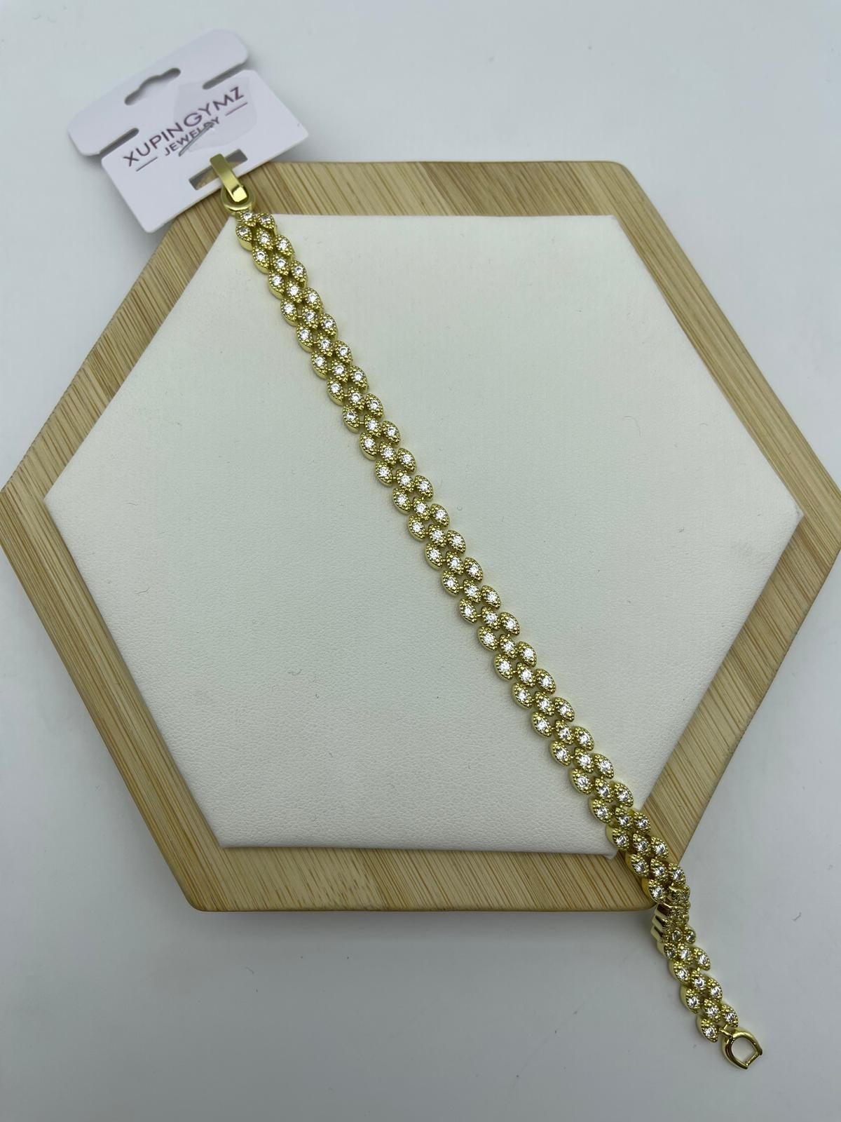 Xuping Ymz Taşlı Gold Çelik Bileklik - 26ymzb32