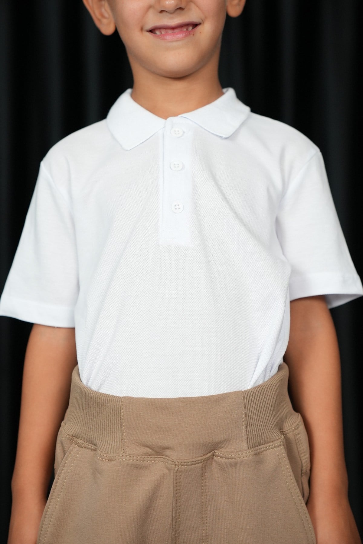 PENYE BELİ LASTİKLİ OKUL PANTOLONU 11-16 YAŞ Bej