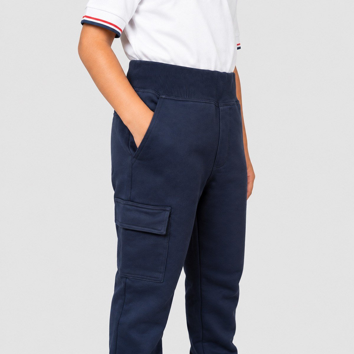 PENYE BELİ LASTİKLİ OKUL PANTOLONU 11-16 YAŞ Lacivert