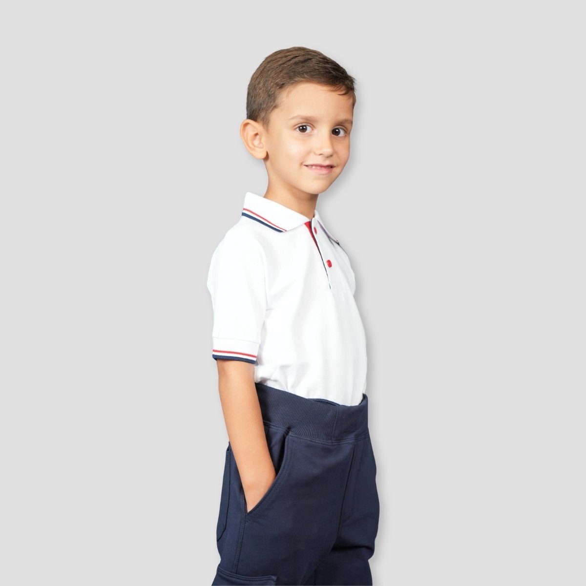 PENYE BELİ LASTİKLİ OKUL PANTOLONU 6-10 YAŞ Lacivert