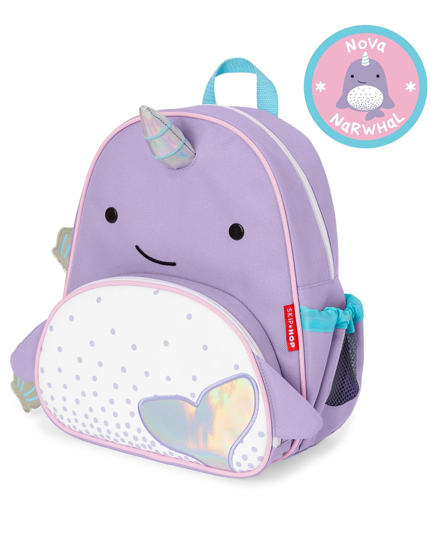 SKIPHOP Zoo Küçük Çocuk Sırt Çantası Narwhal Lila