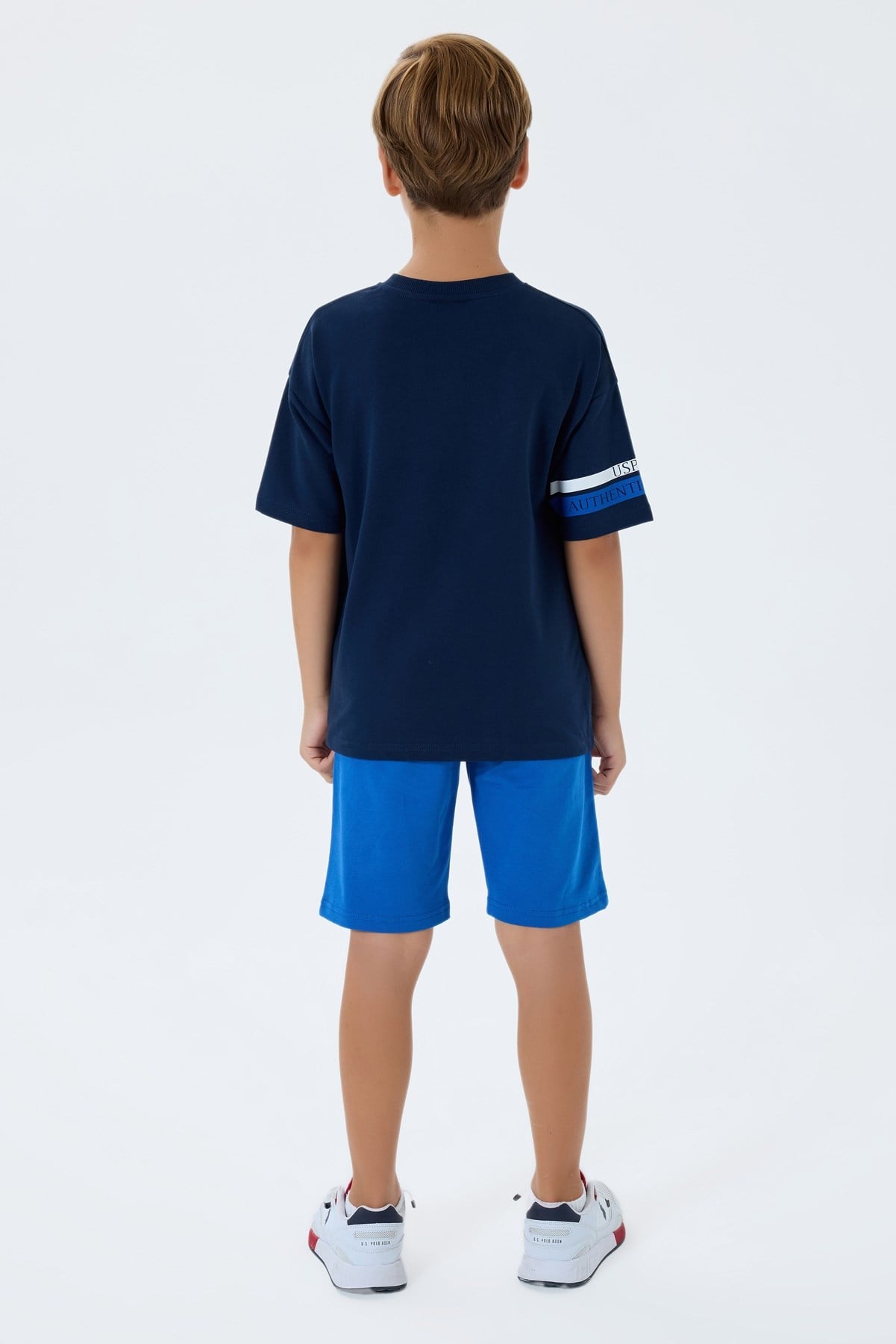 U.S. POLO ASSN Şort Takım 9-14 Yaş Lacivert