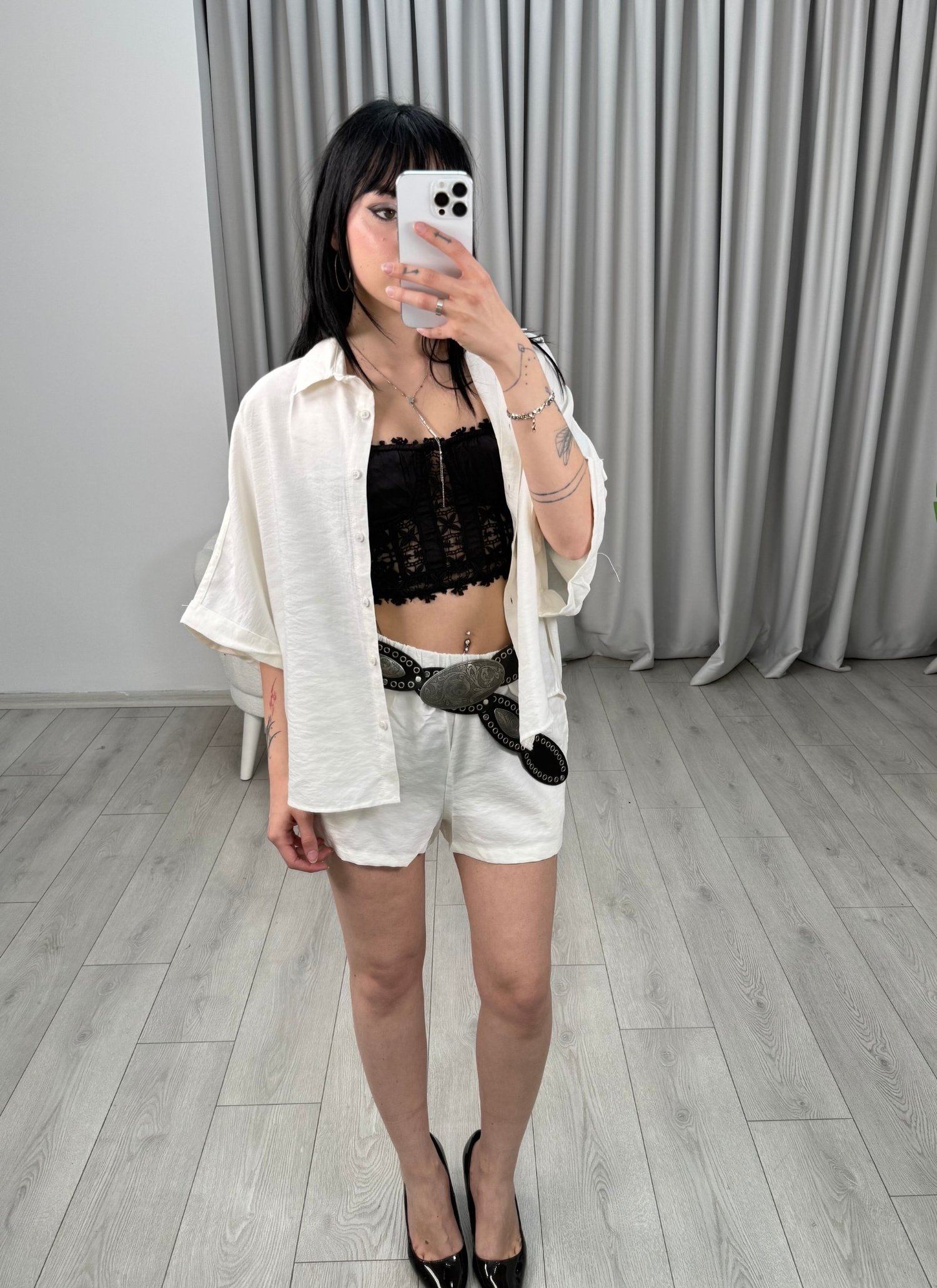  Lisa Modal Takım Beyaz