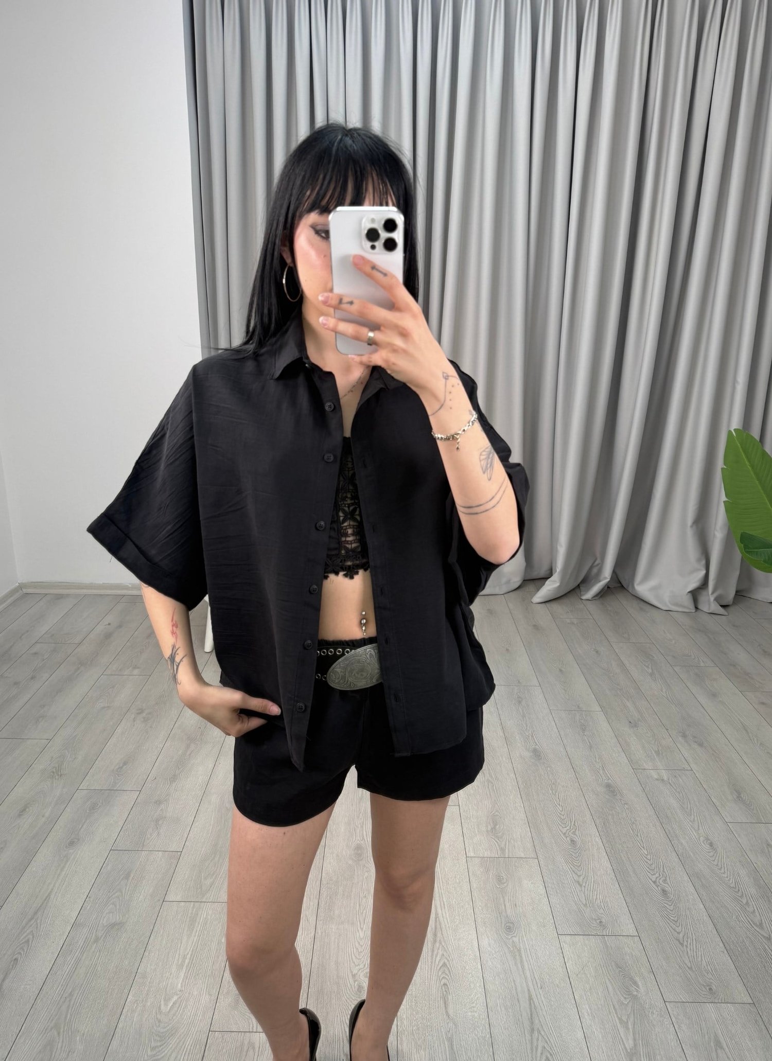  Lisa Modal Takım Siyah