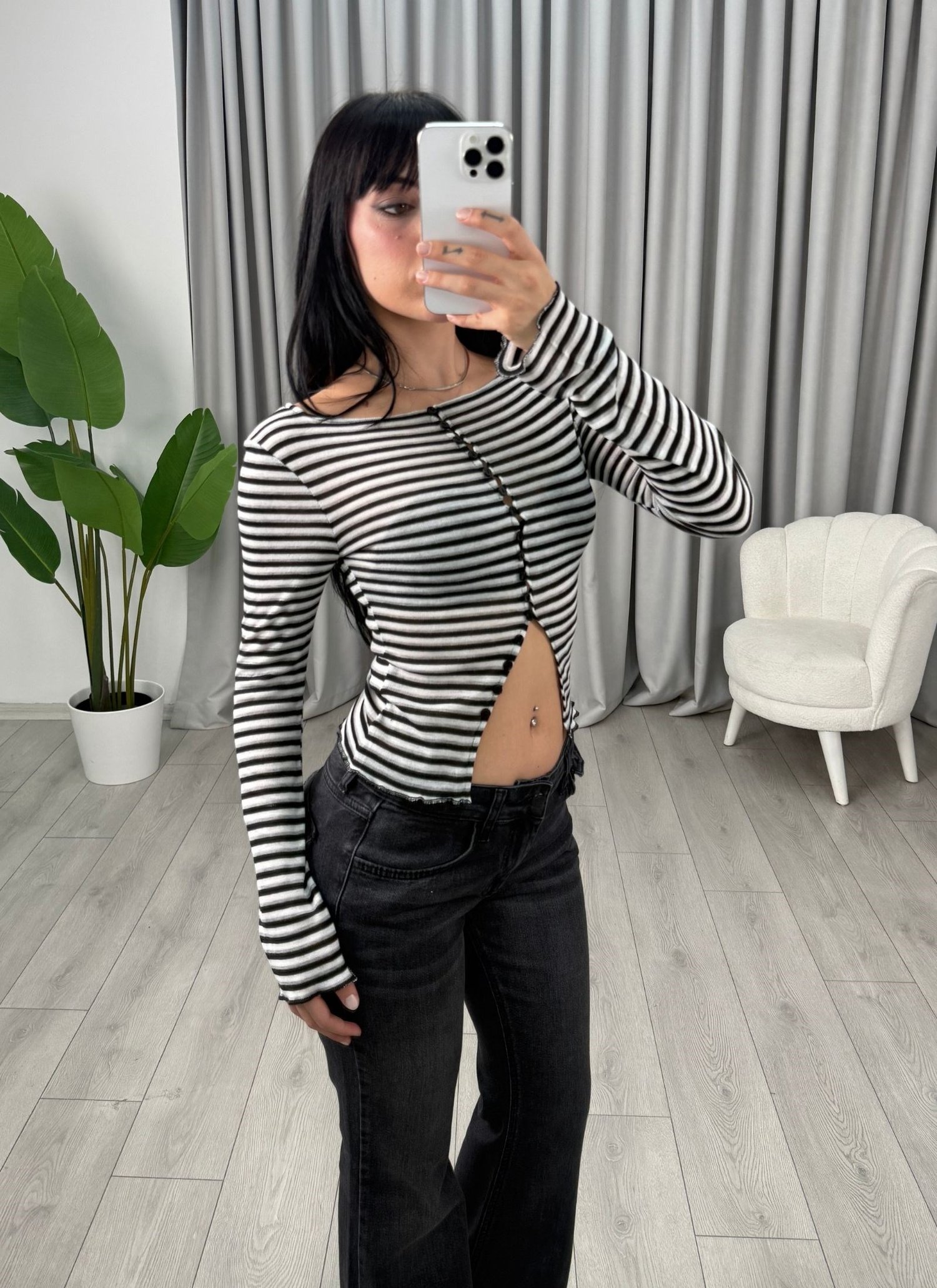 Alessa Bluz Siyah