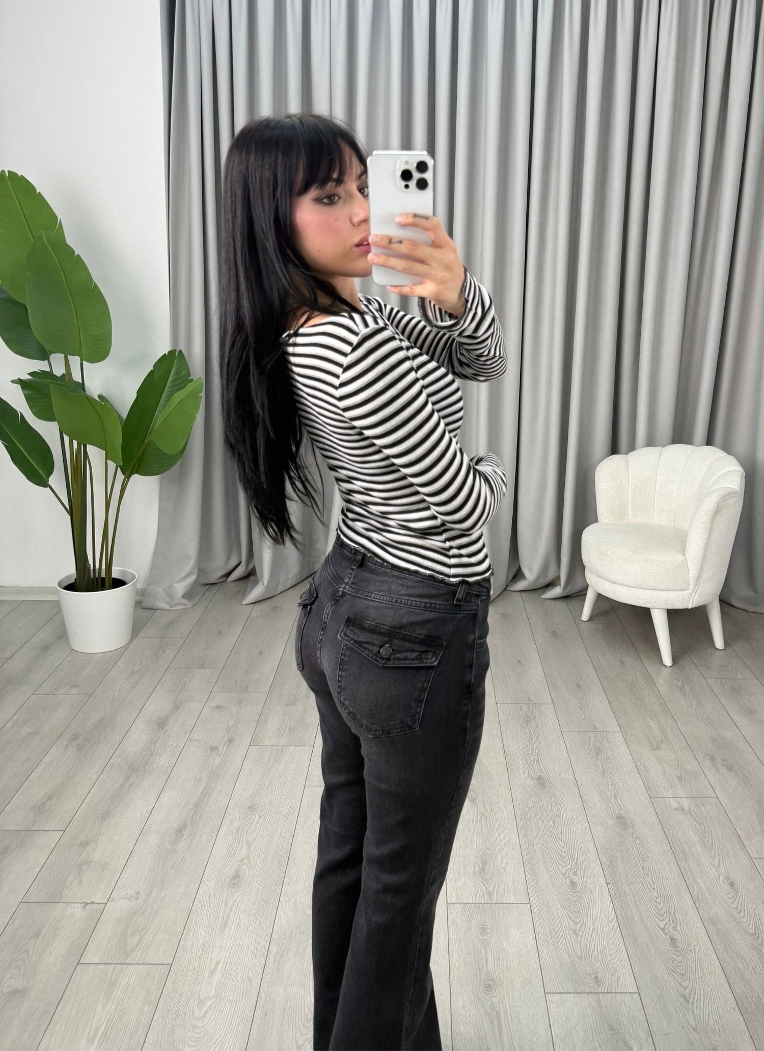 Alessa Bluz Siyah