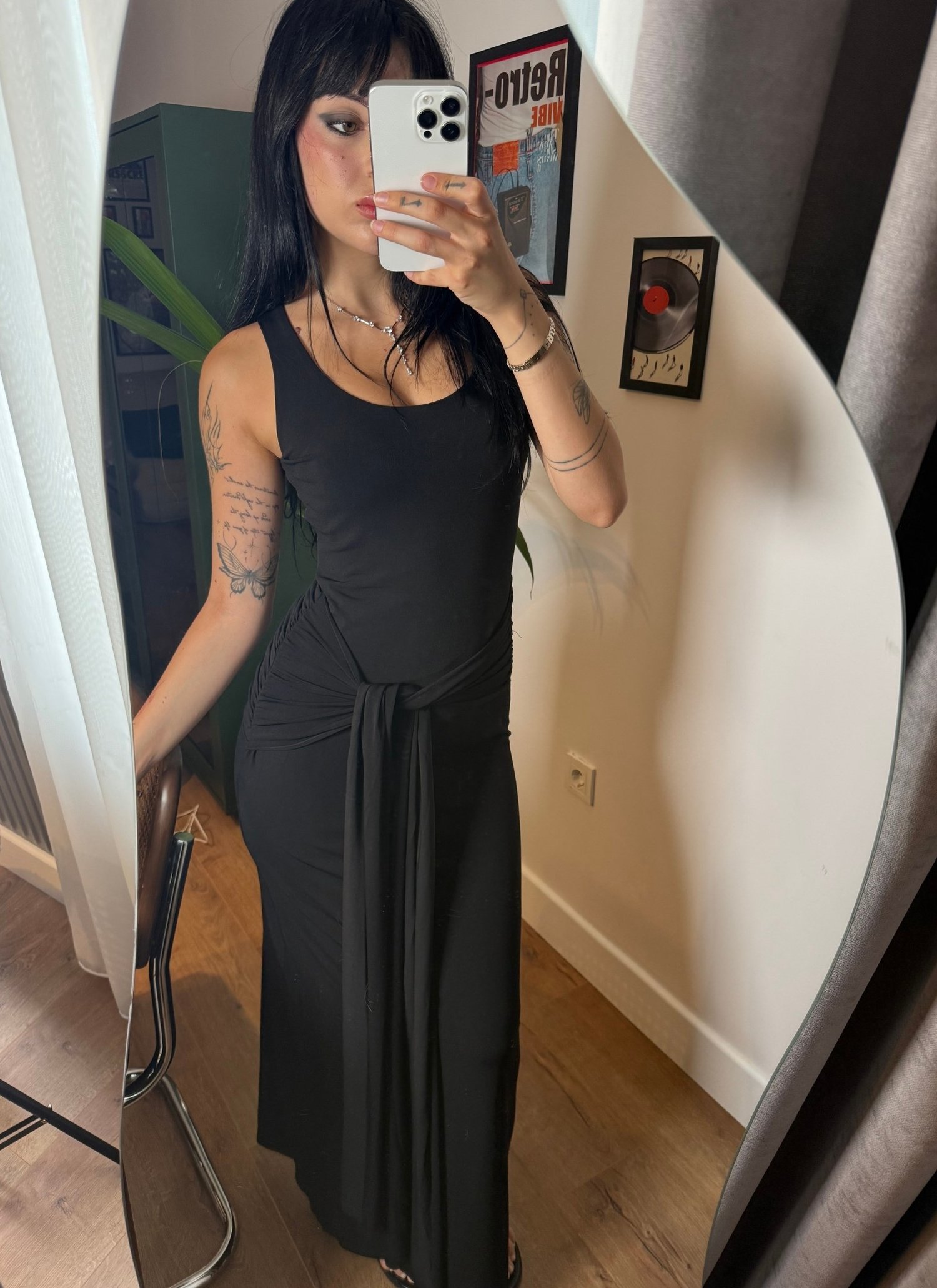 Alisa Elbise Siyah